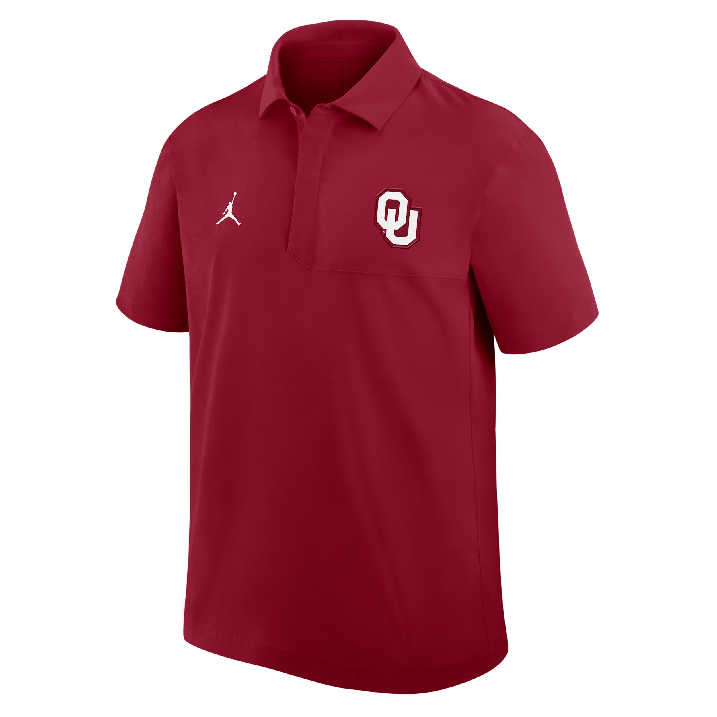 Mens Oklahoma Jordan Brand Dri-FIT College Polo | 0JBD69WOKN-QKK Product Image