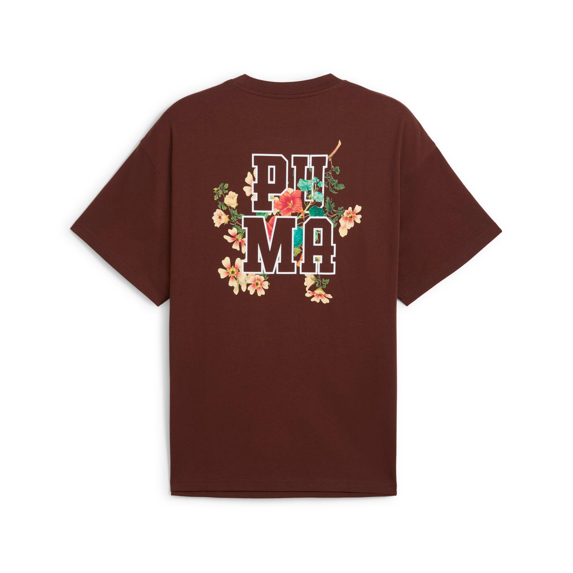 Dunked In Florals Men's Basketball Tee Product Image