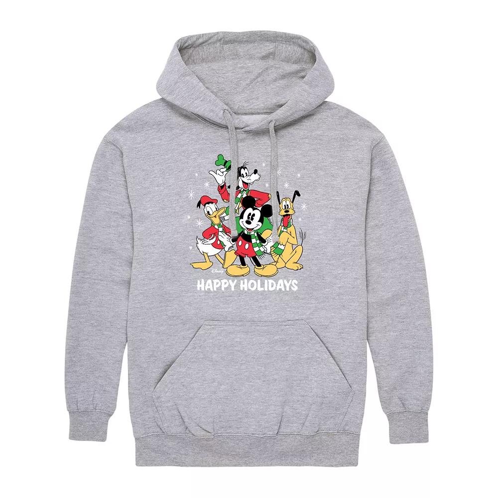 Disney's Mickey Mouse & Friends Men's Happy Holidays Graphic Hoodie,  Product Image