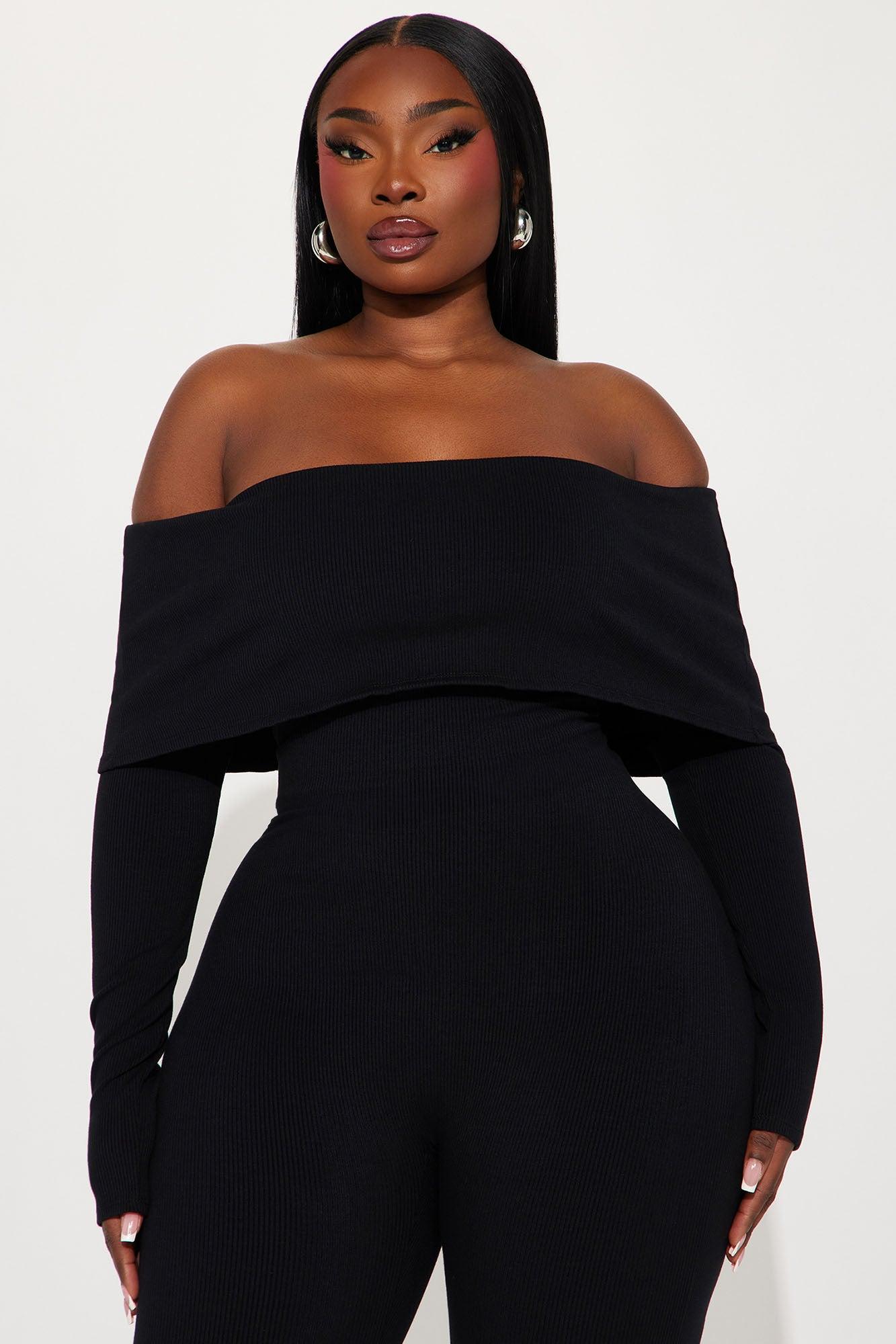Amara Snatched Jumpsuit - Black Product Image