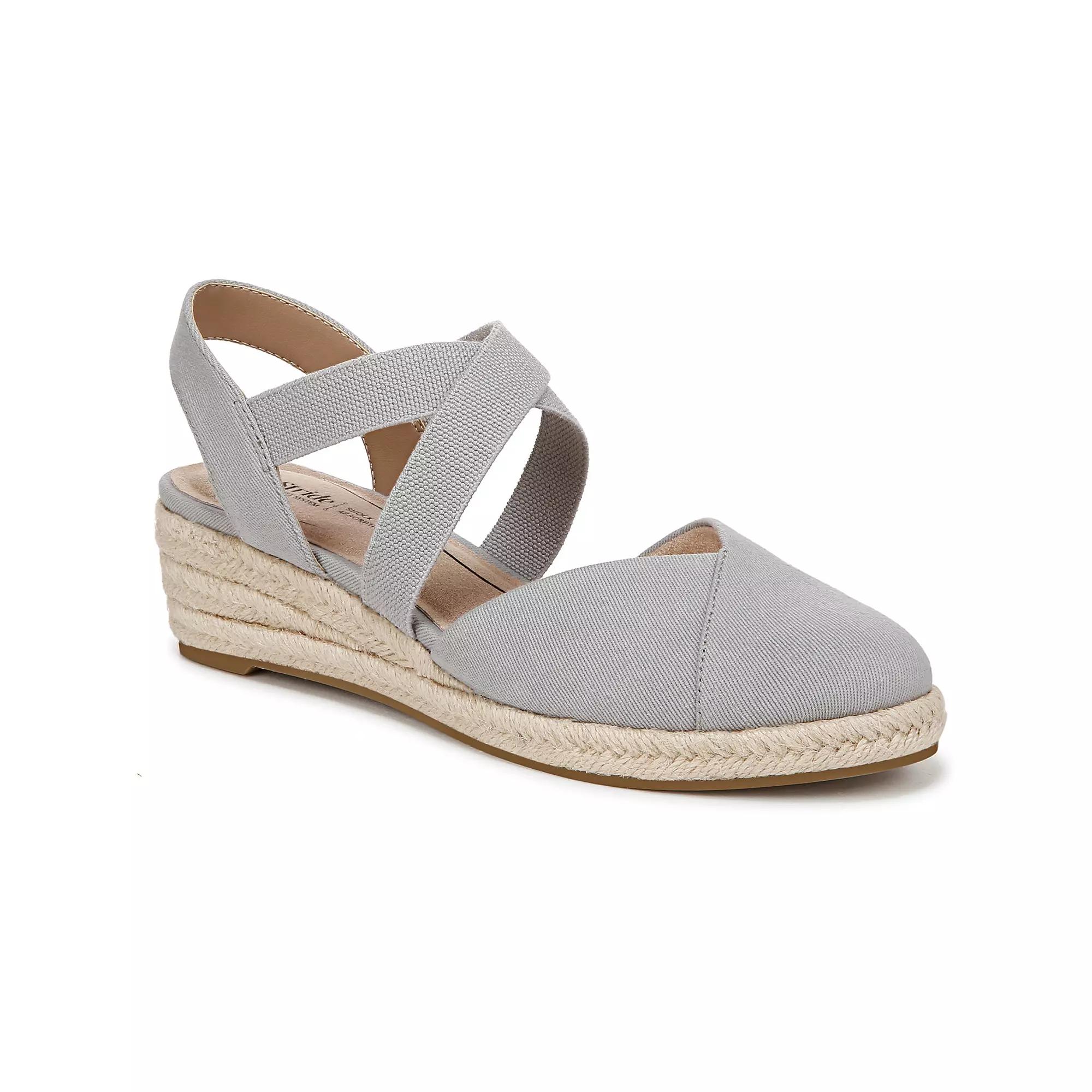 LifeStride Kimball Women's Espadrille Slip-On Wedges,  Product Image