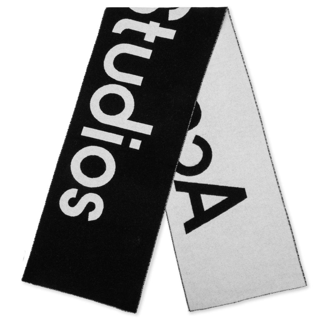 Logo Jacquard Scarf - Black/White Product Image