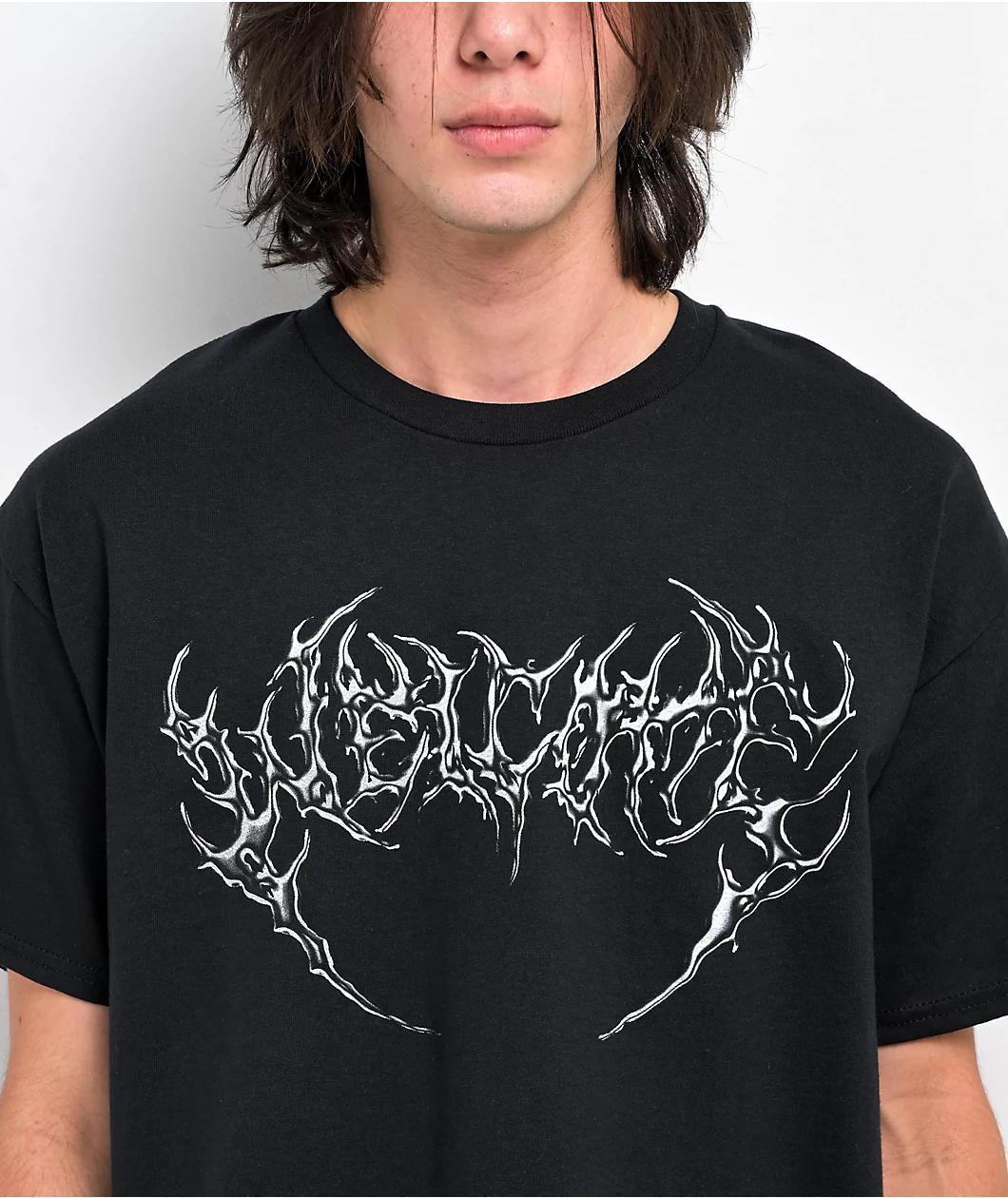 Welcome Chrome Fang Black T-Shirt Product Image