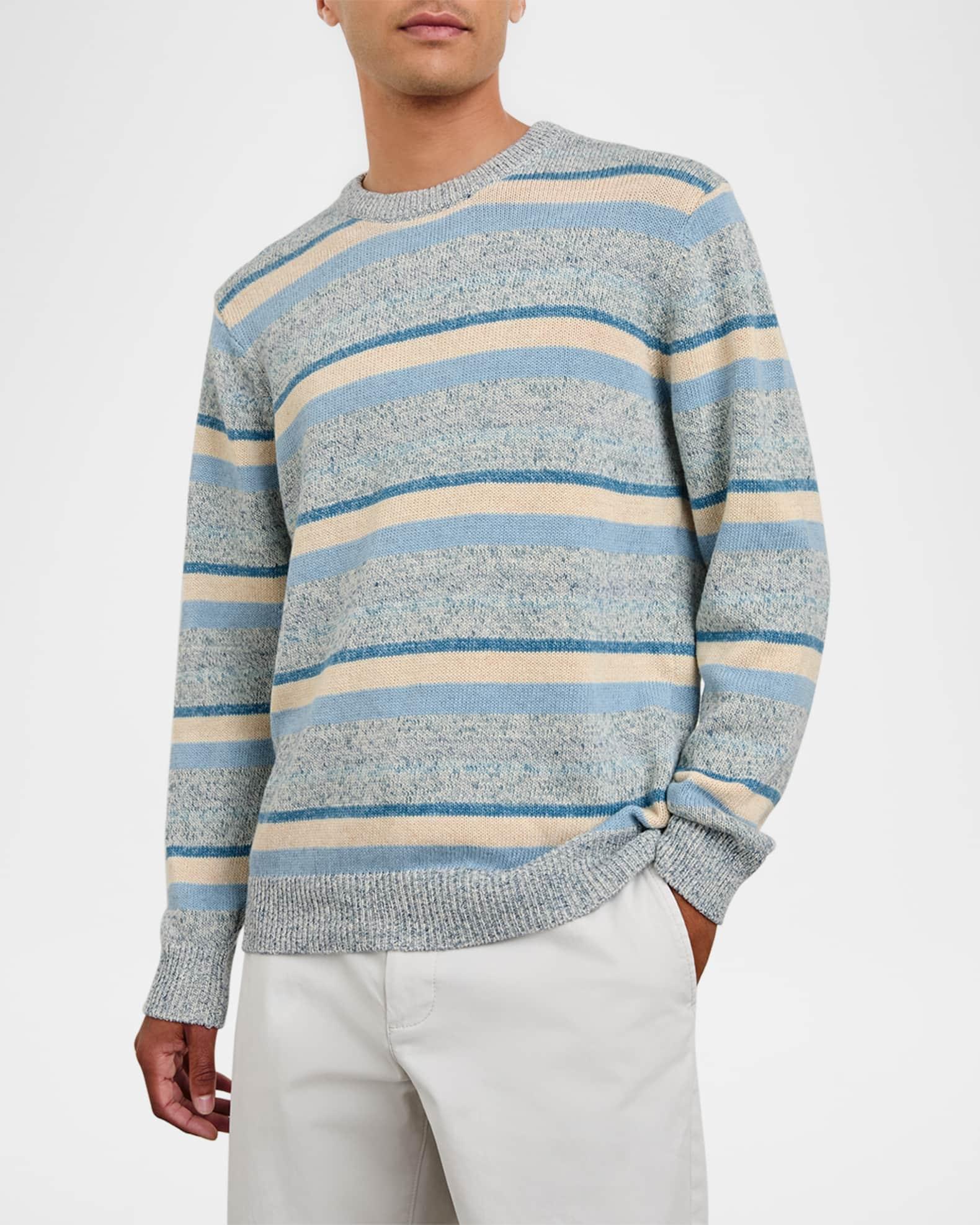 Men's Olsen Melange Striped Sweater Product Image
