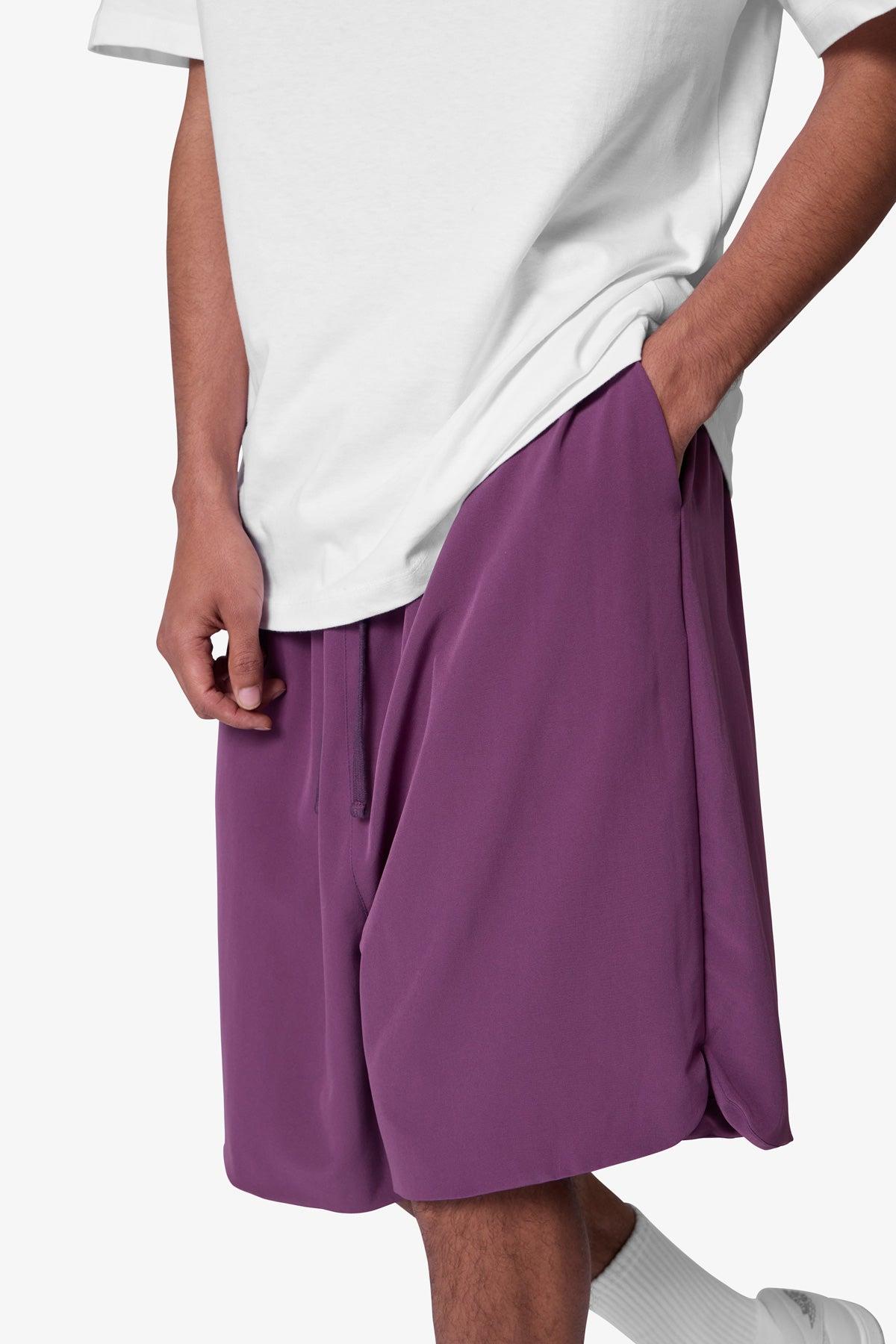 Every Day Track Shorts - Mauve Product Image