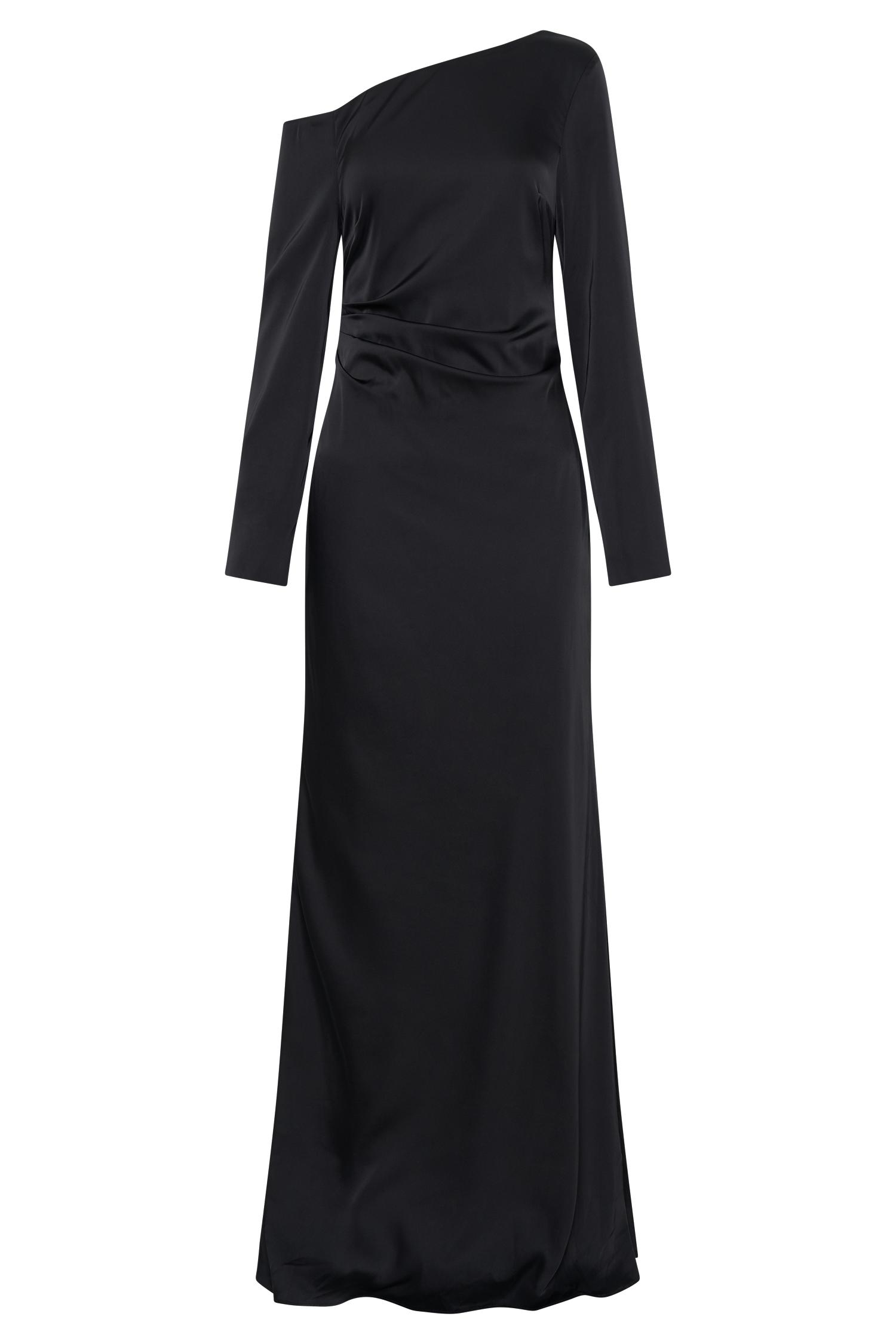 Avery Long Sleeve Maxi Dress - Black Product Image