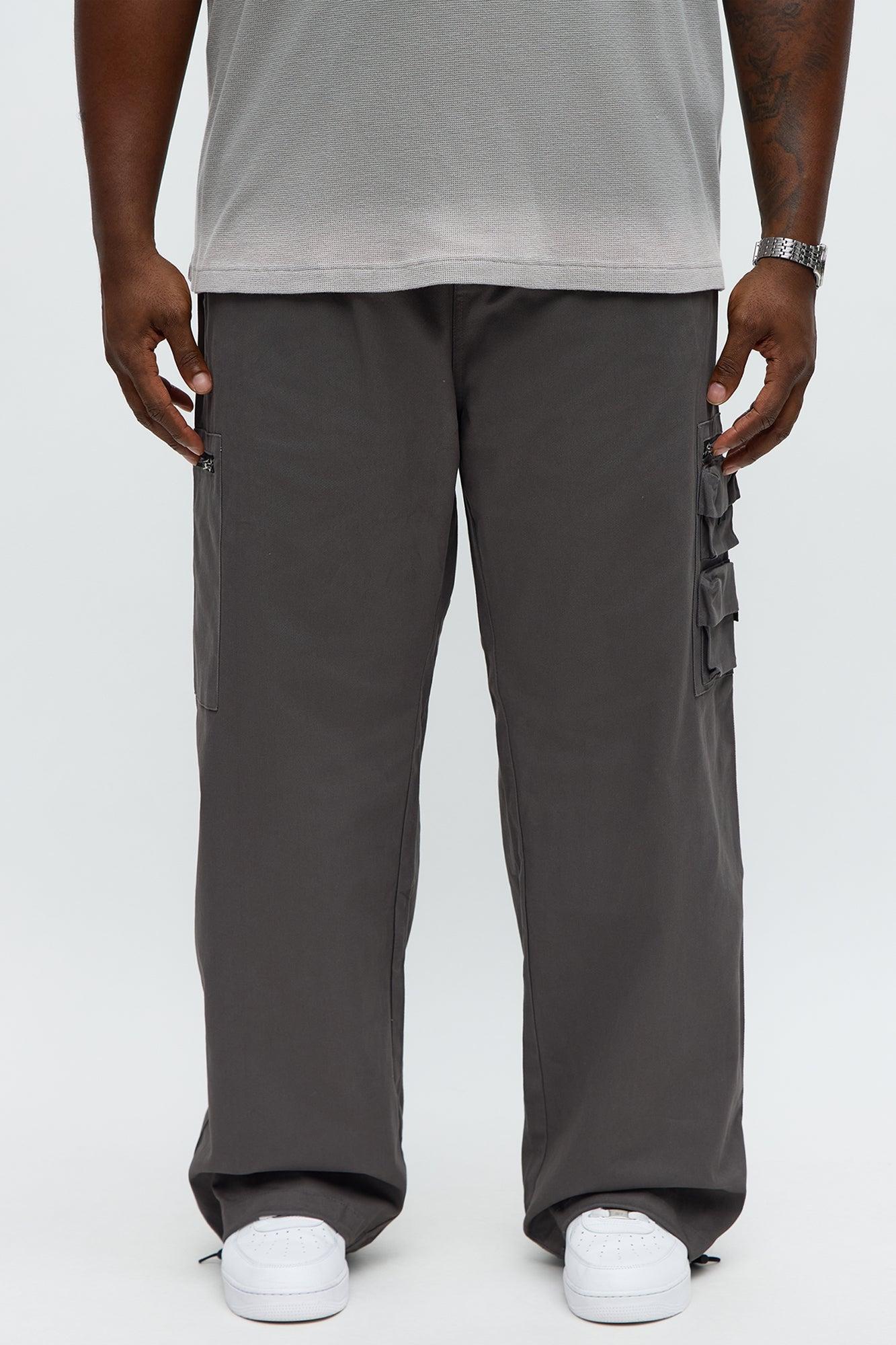 Straight Stay Busy Utility Pant - Charcoal Product Image