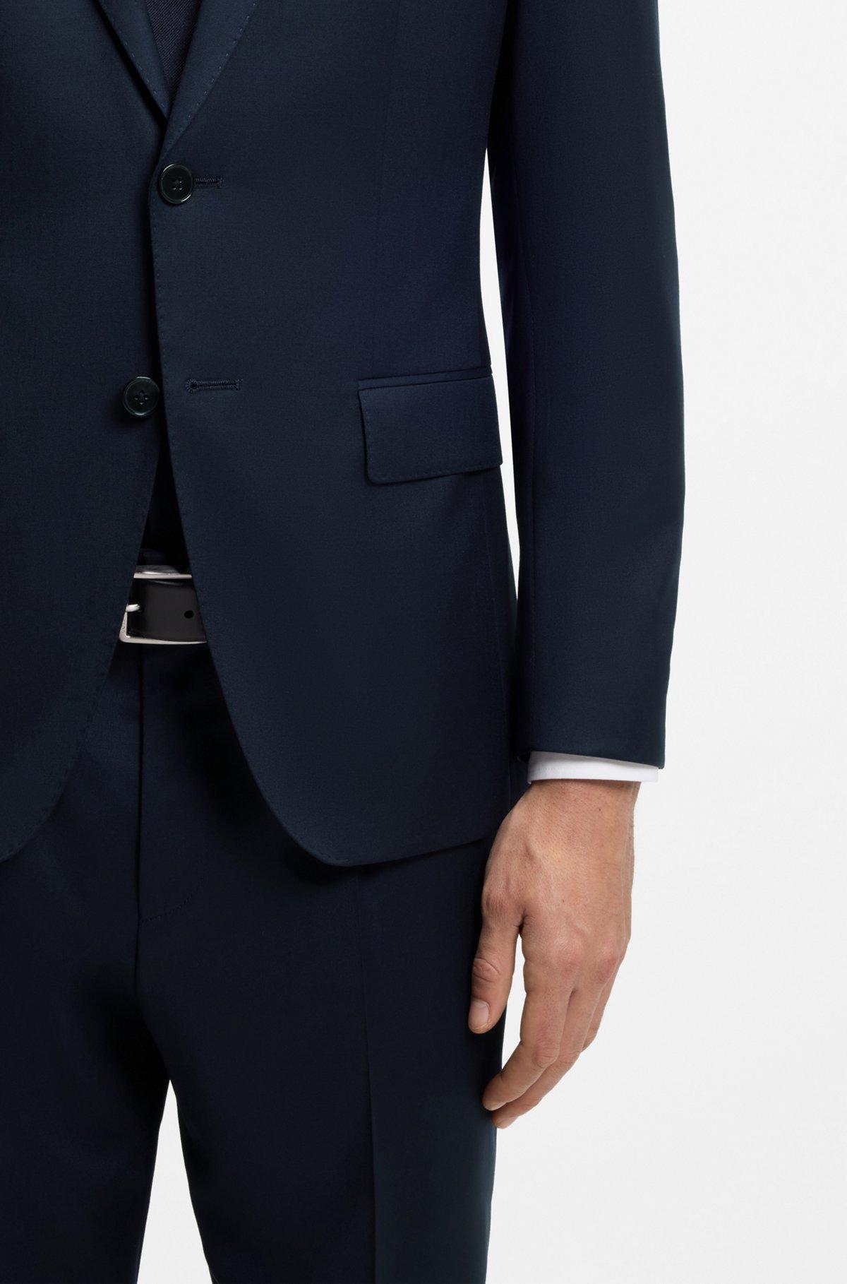BOSS ONE - Slim-fit suit jacket in virgin wool serge Product Image
