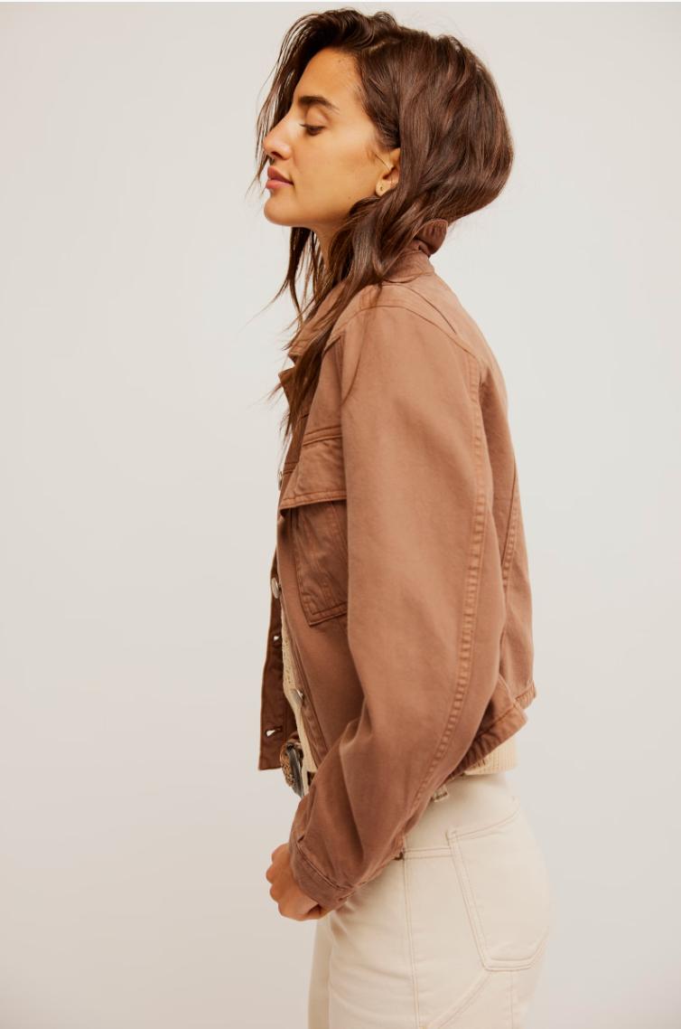 Jade Denim Jacket Product Image