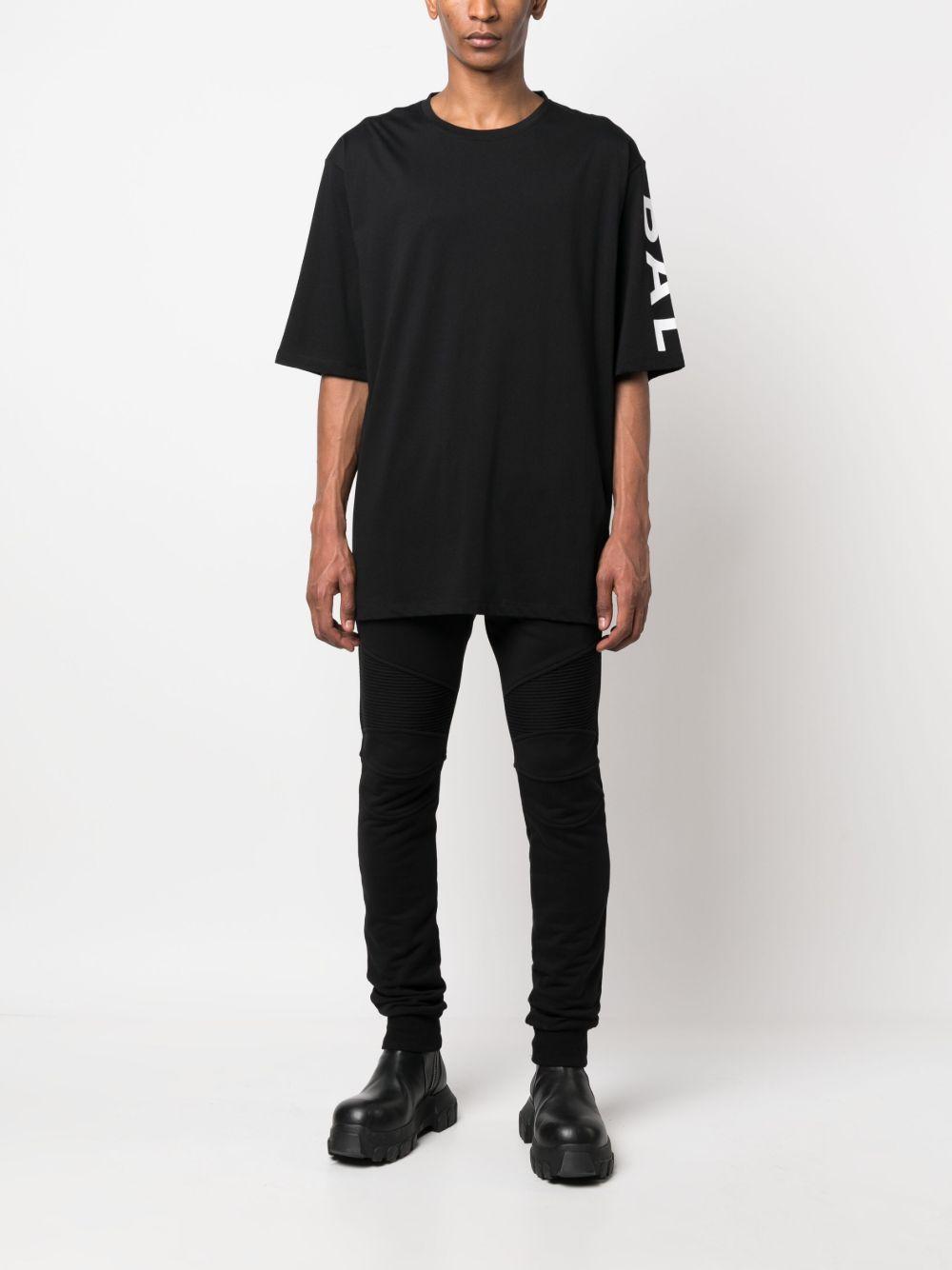 organic cotton fitted track pants Product Image