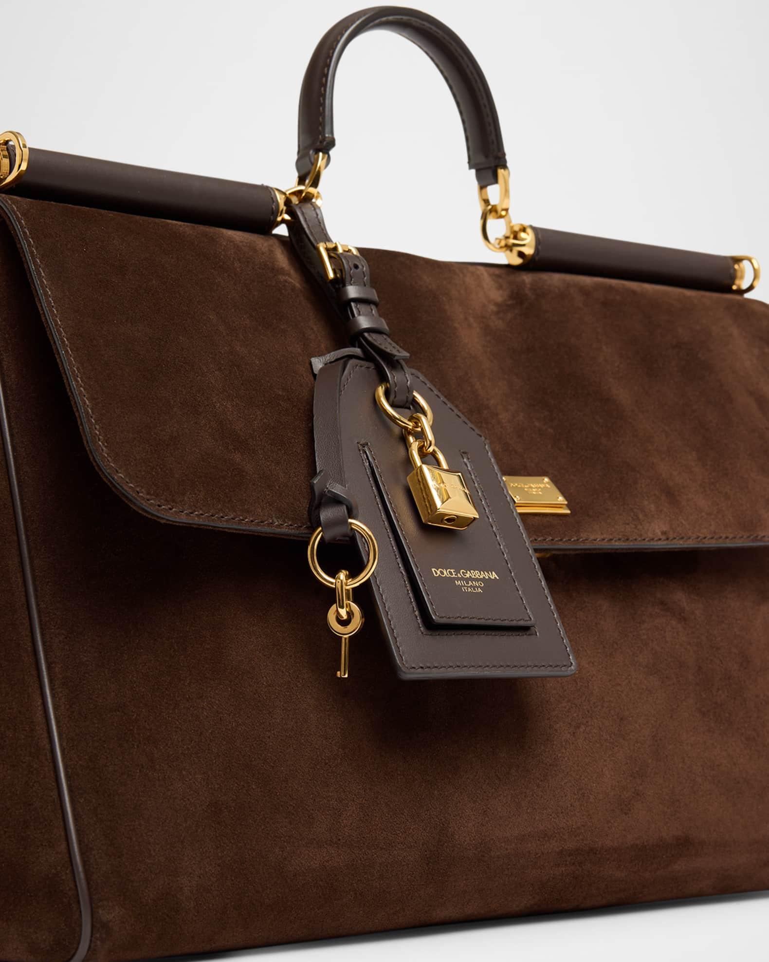 Sicily Suede Top-Handle Bag Product Image