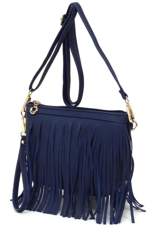 Western Fringe Clutch Cross Body Bag Product Image