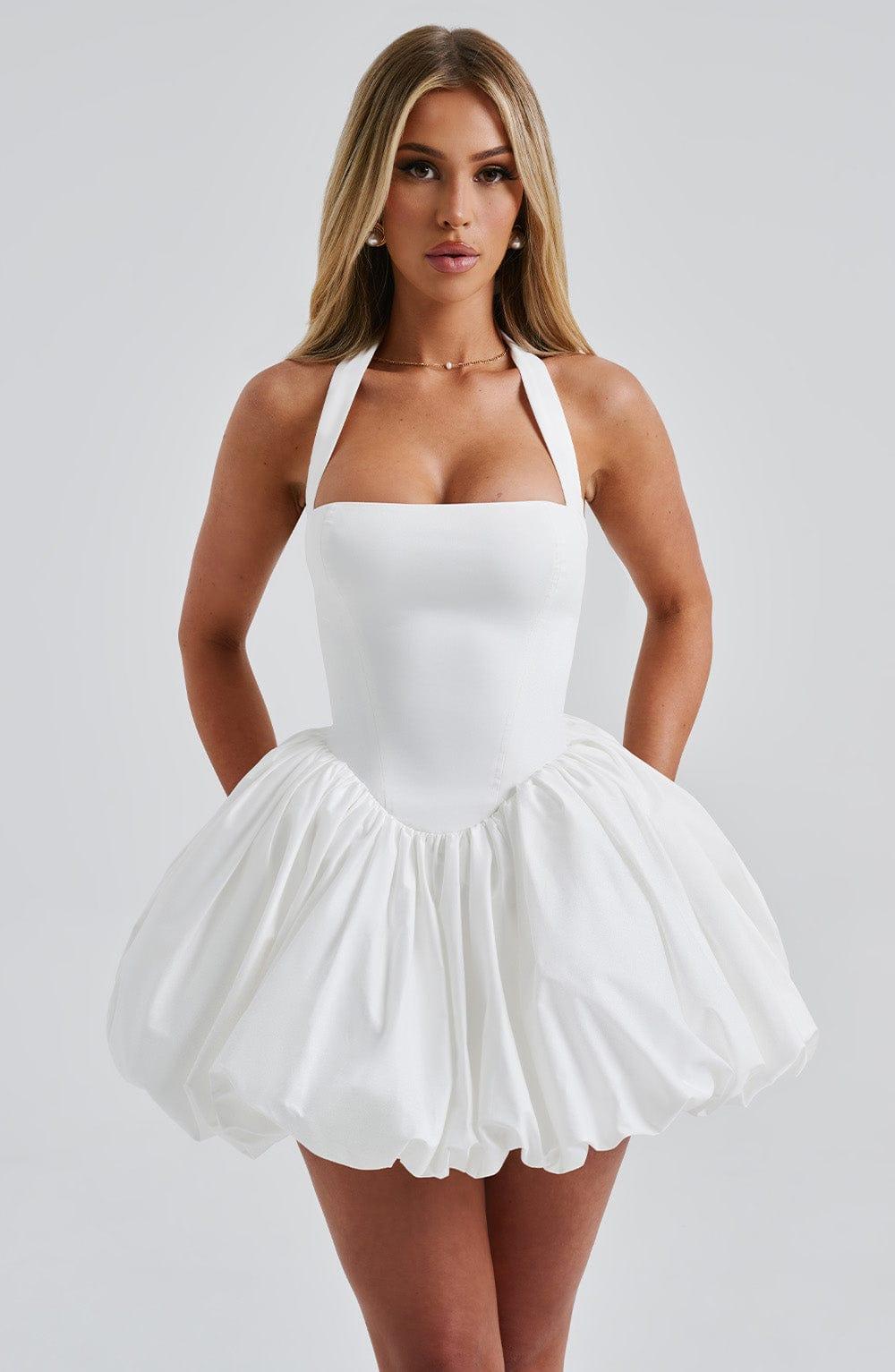 Maricia Mini Dress - Ivory Product Image
