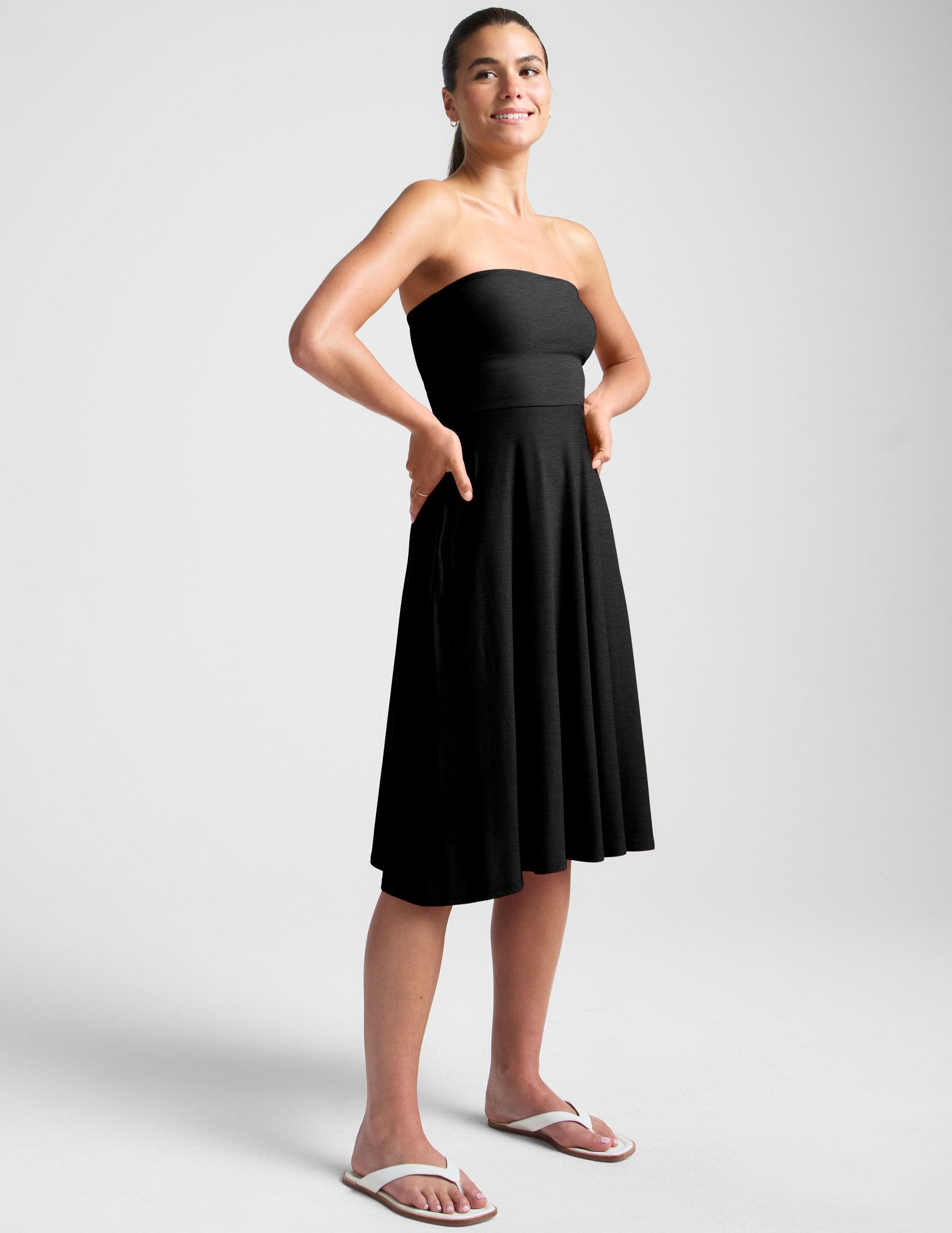 Featherweight Strapless Dress Product Image