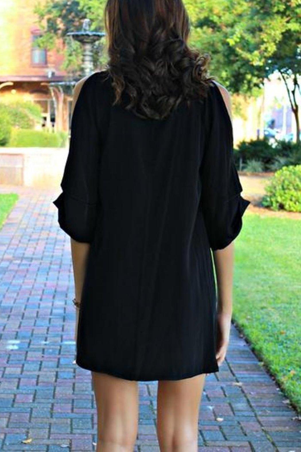 Splitsleeve Solid Dress Product Image