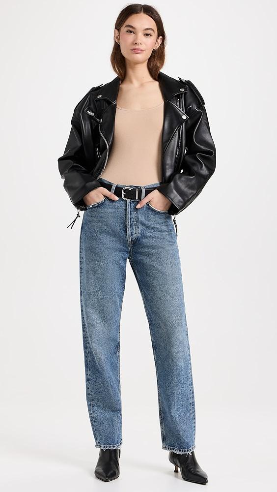 AGOLDE 90s Mid Rise Straight Jeans | Shopbop Product Image