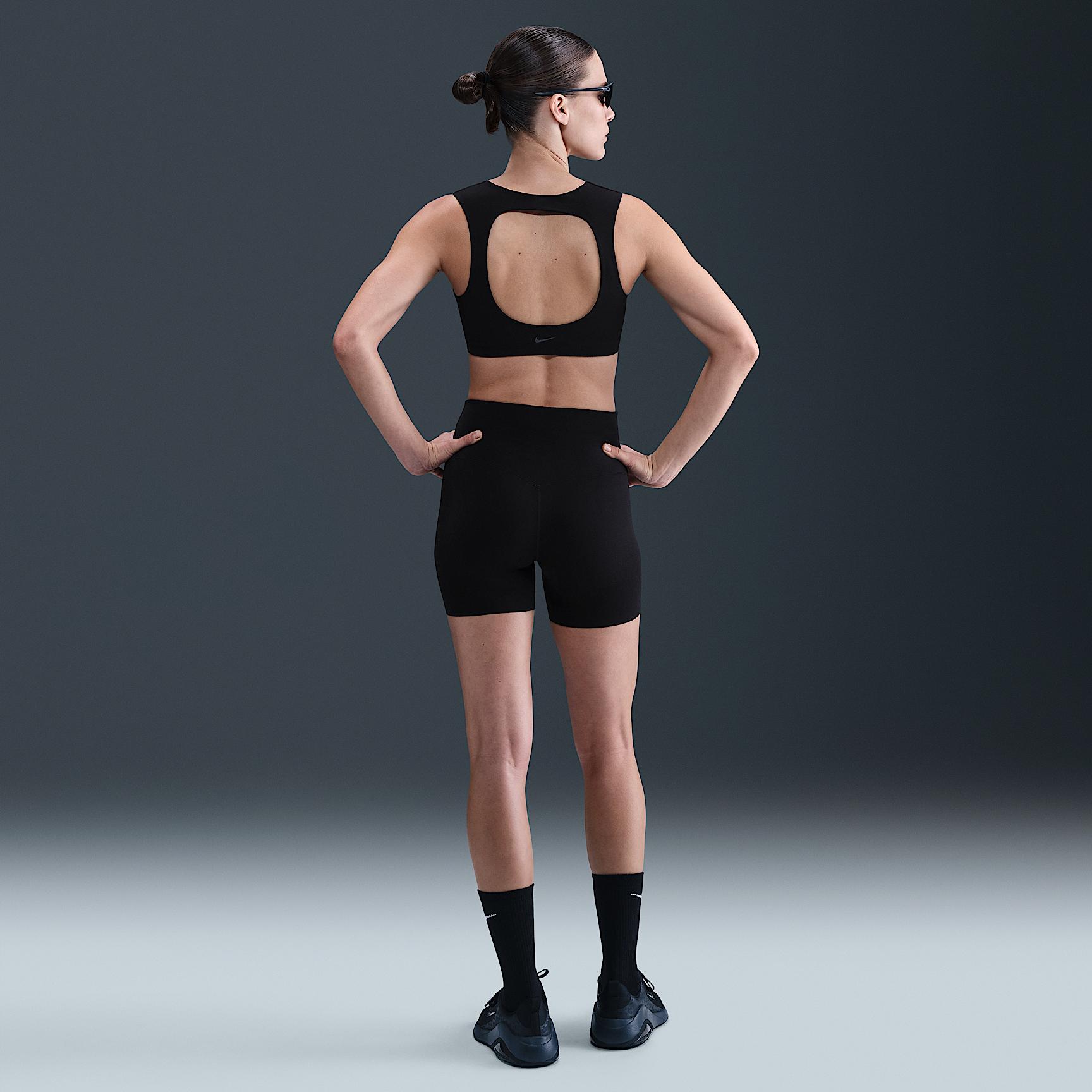 Nike Womens Zenvy Light-Support Lightly Lined Sports Bra | HQ3956-010 Product Image