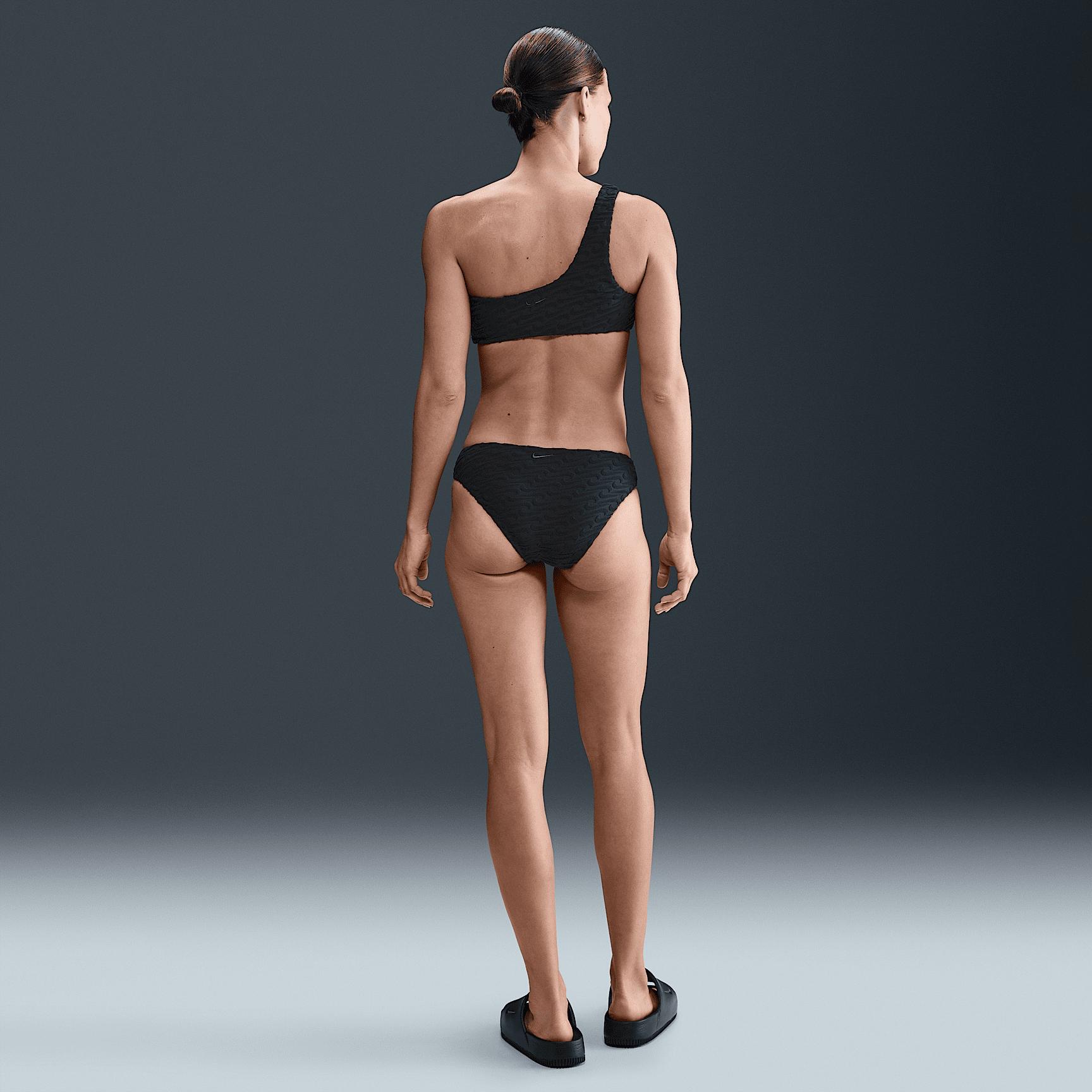 Nike Womens Swim Swoosh Link Terry Hipster Bikini Bottom | NESSF256-001 Product Image