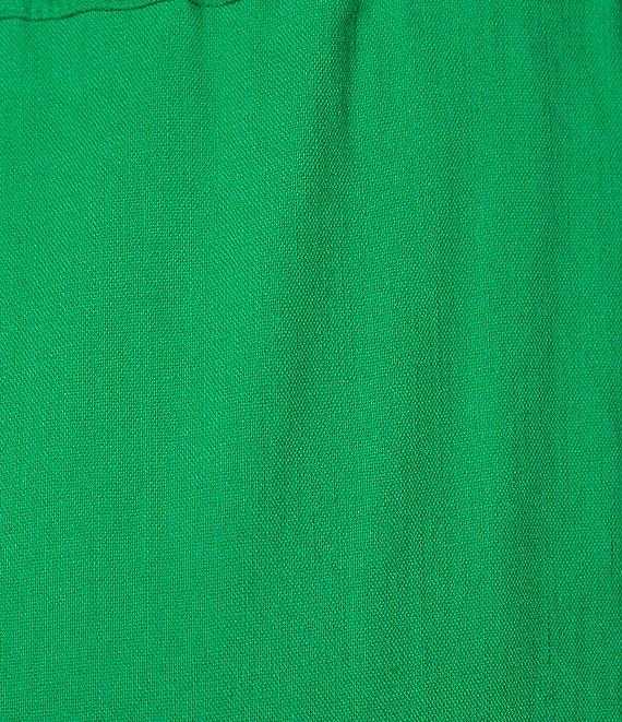 Gianni Bini Lucie Flat Front Straight Leg Linen Pants Product Image