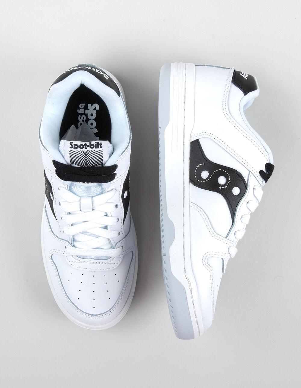 SAUCONY Spot-Bilt™ Hawk Mens Shoes - WHT/BLK Product Image