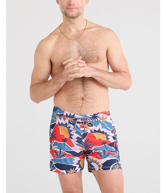 SAXX Oh Bou 2N1 5#double; Break of Dawn Volley Swim Shorts Product Image