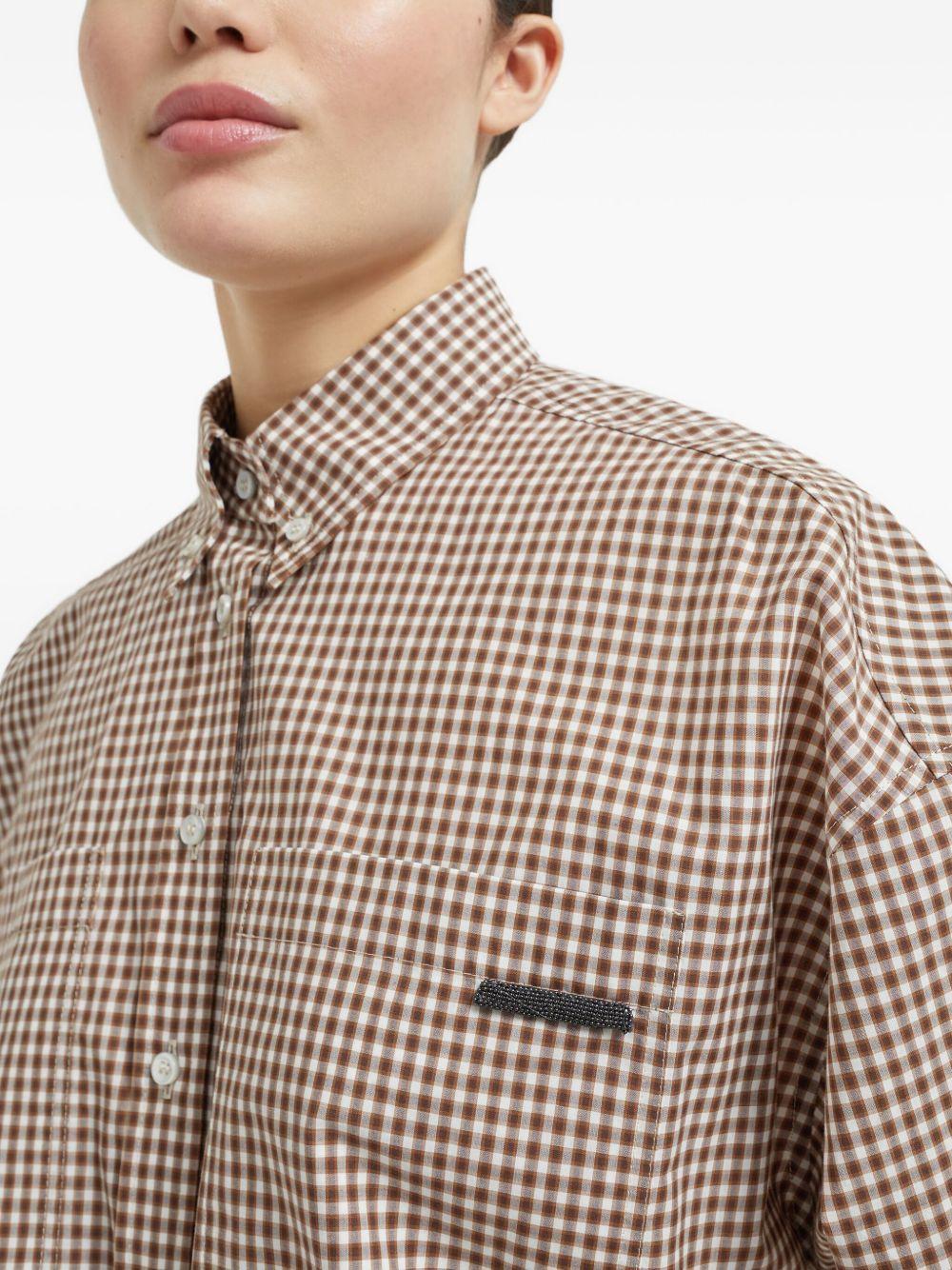 checked shirt Product Image