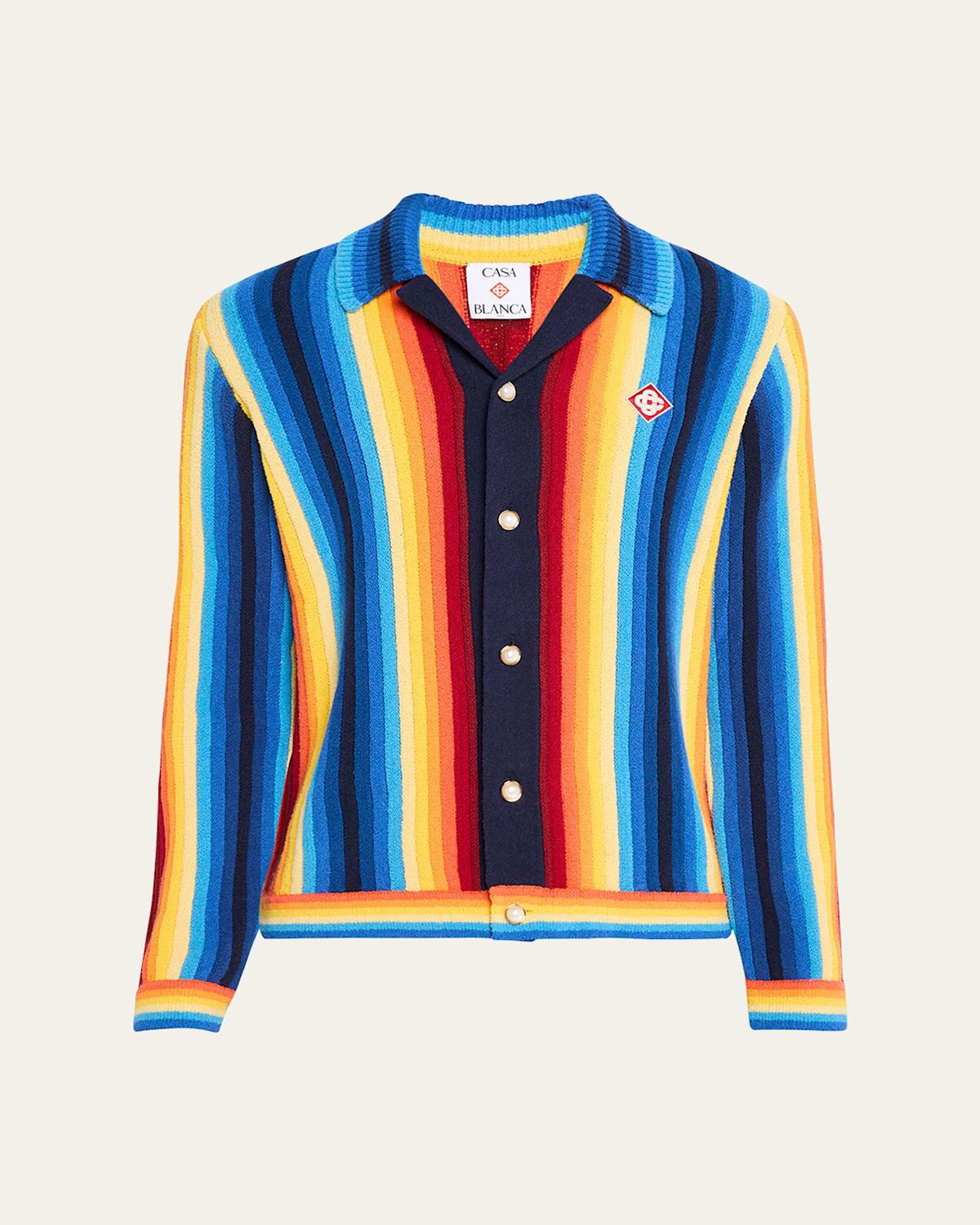 Men's Gradient Toweling Jacket Product Image