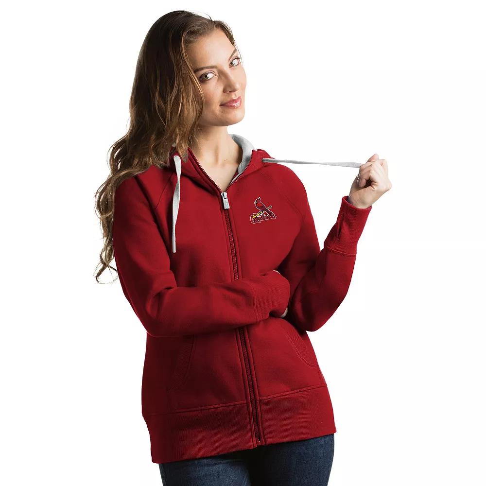 Women's Antigua St. Louis Cardinals Victory Hoodie,  Product Image