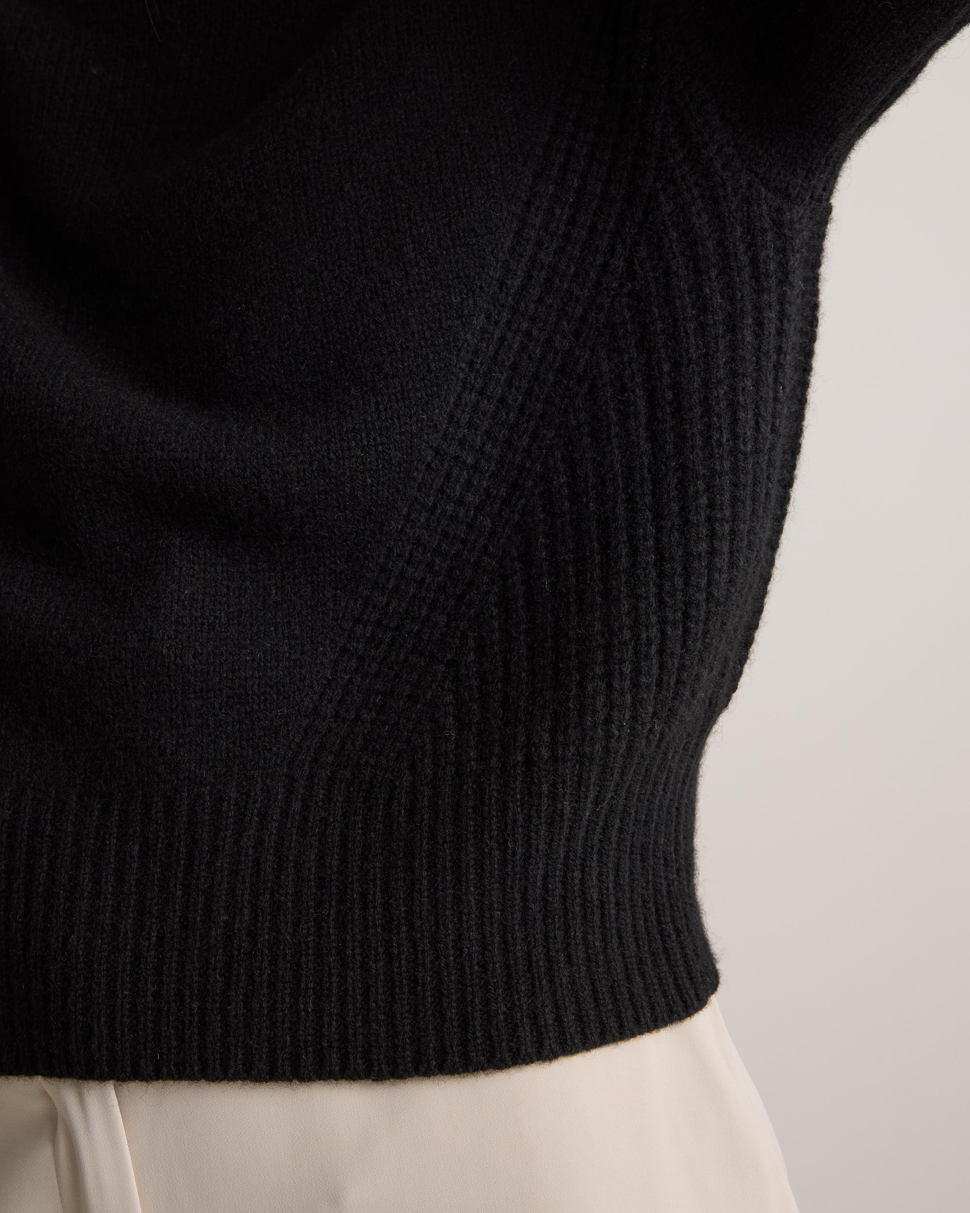 Quince | Women's 100% Yak Wool Pointelle Detail Relaxed Crew Neck Alpaca Sweater Product Image