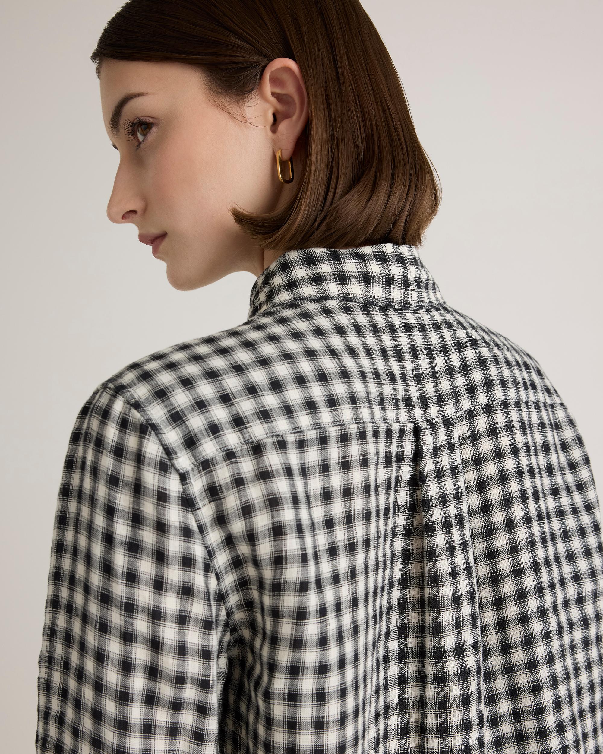 Quince | Women's 100% European Linen Long Sleeve Shirt Size XL Product Image