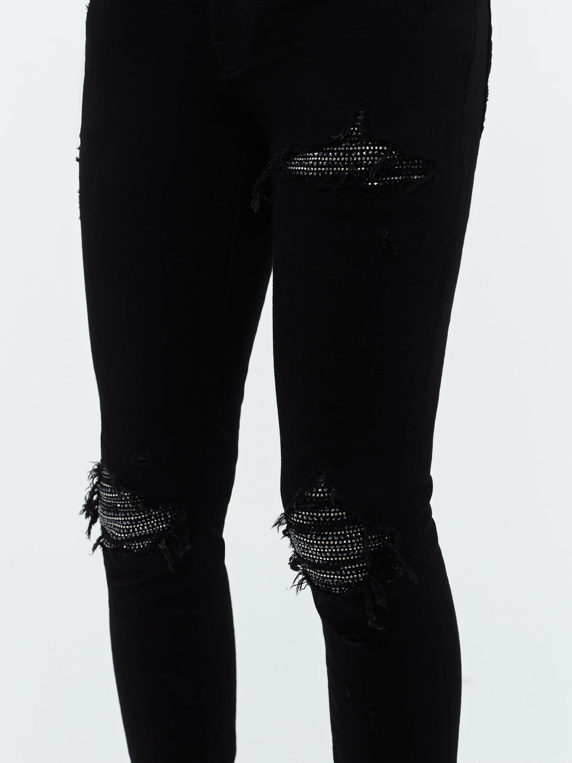 CRYSTAL MX1 JEAN - Black OD Product Image
