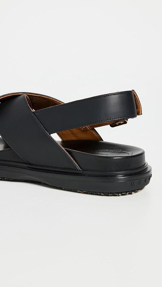 Marni Fussbett Crisscross Sandals | Shopbop Product Image