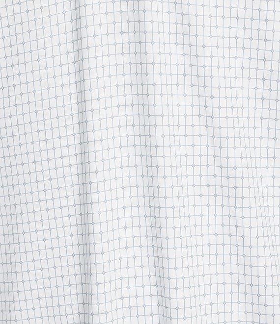 Roundtree & Yorke Performance The Fairway Short Sleeve Geometric Print Polo Shirt Product Image