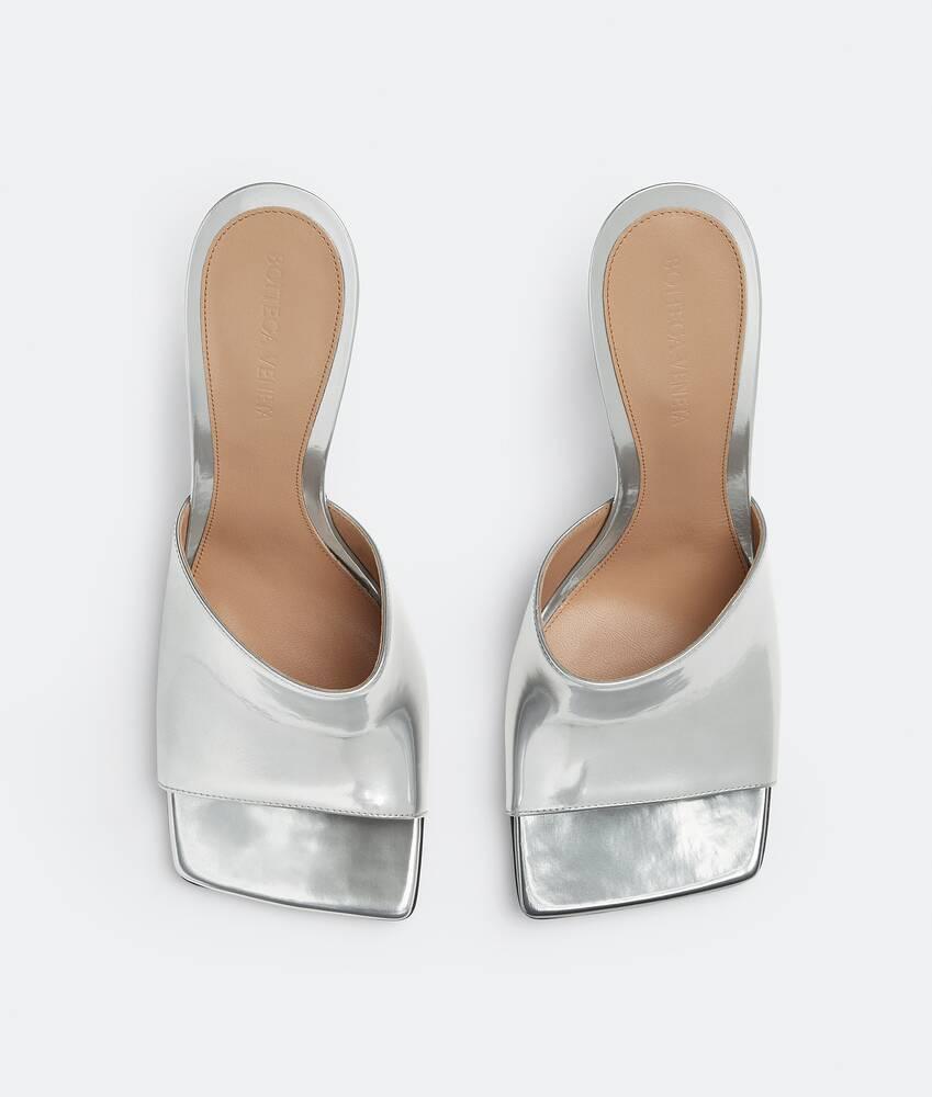 Women's Stretch Mule in Silver Product Image