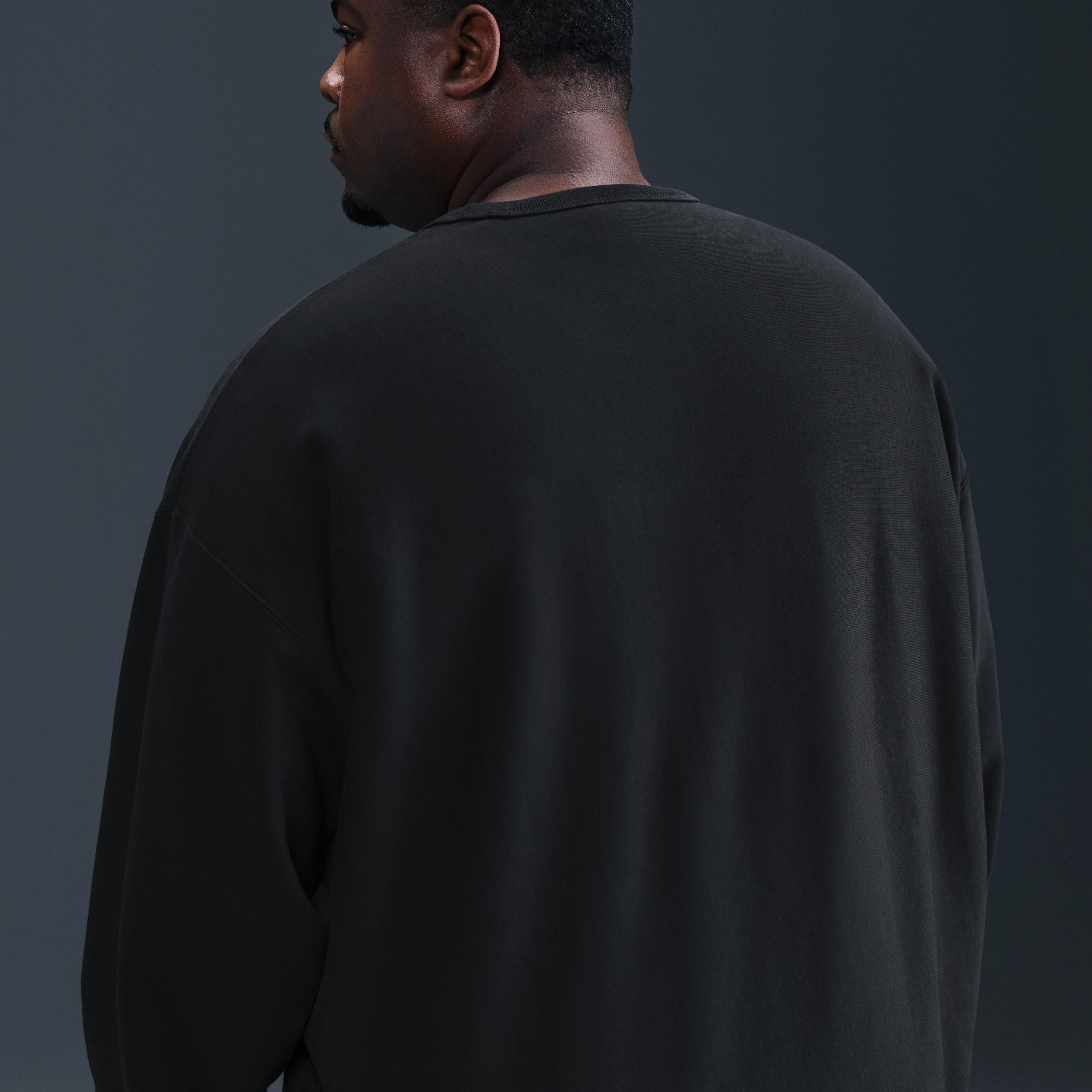 Nike Mens Solo Swoosh Fleece Crew | HV1086-010 Product Image