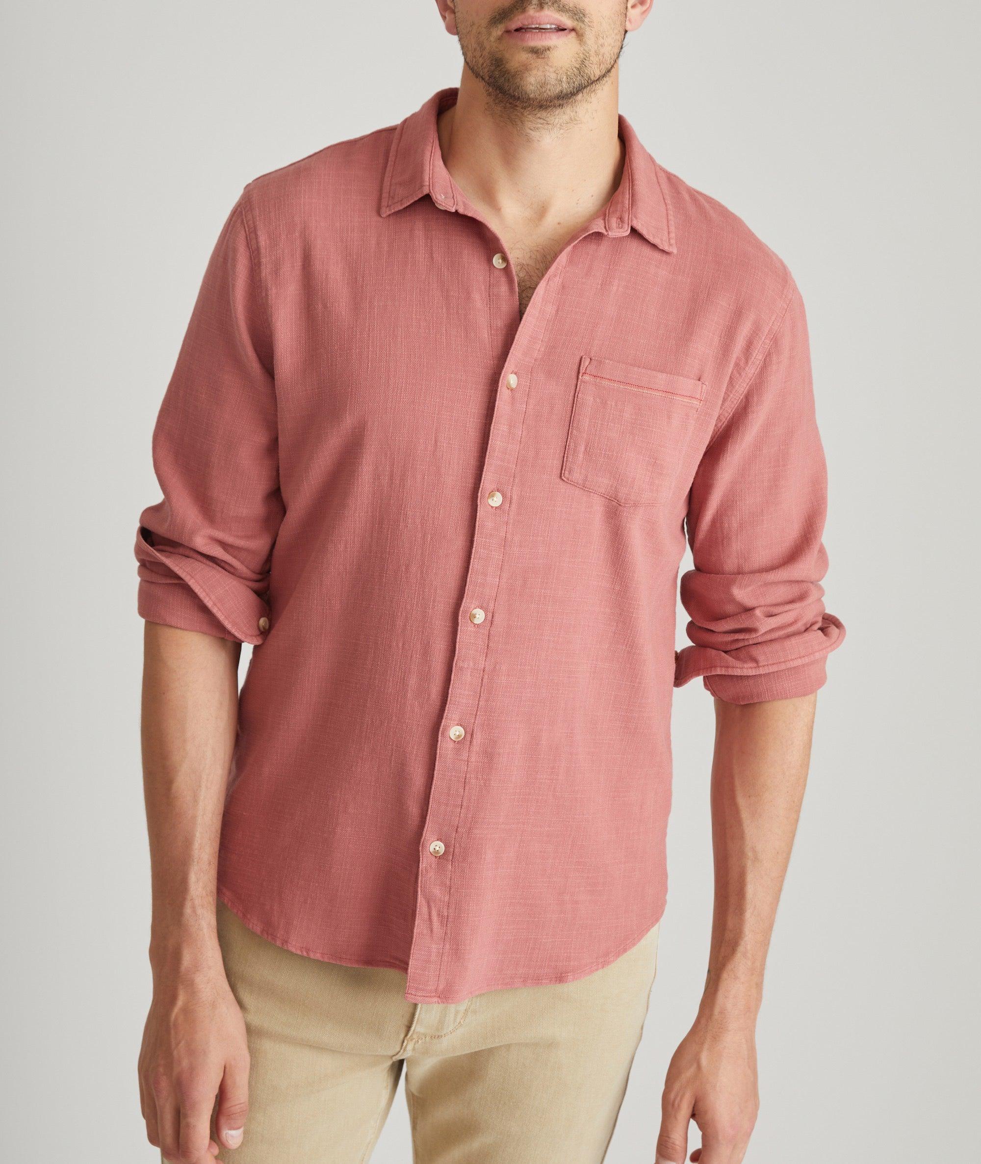 Stretch Selvage Embroidered Resort Shirt Product Image