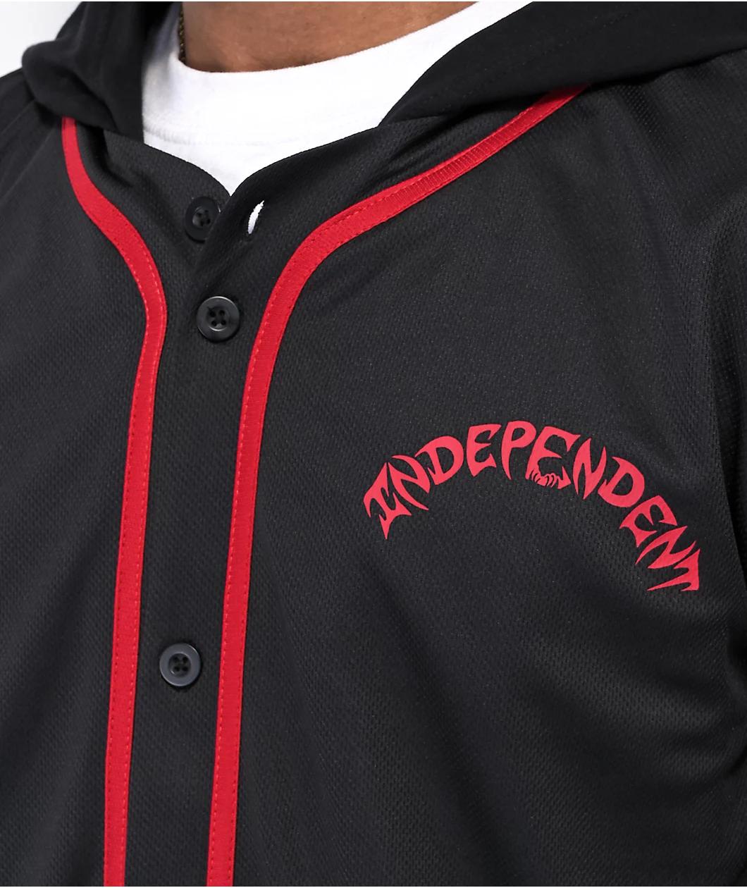 Independent Night Prowler Long Sleeve Black 2fer Jersey Product Image