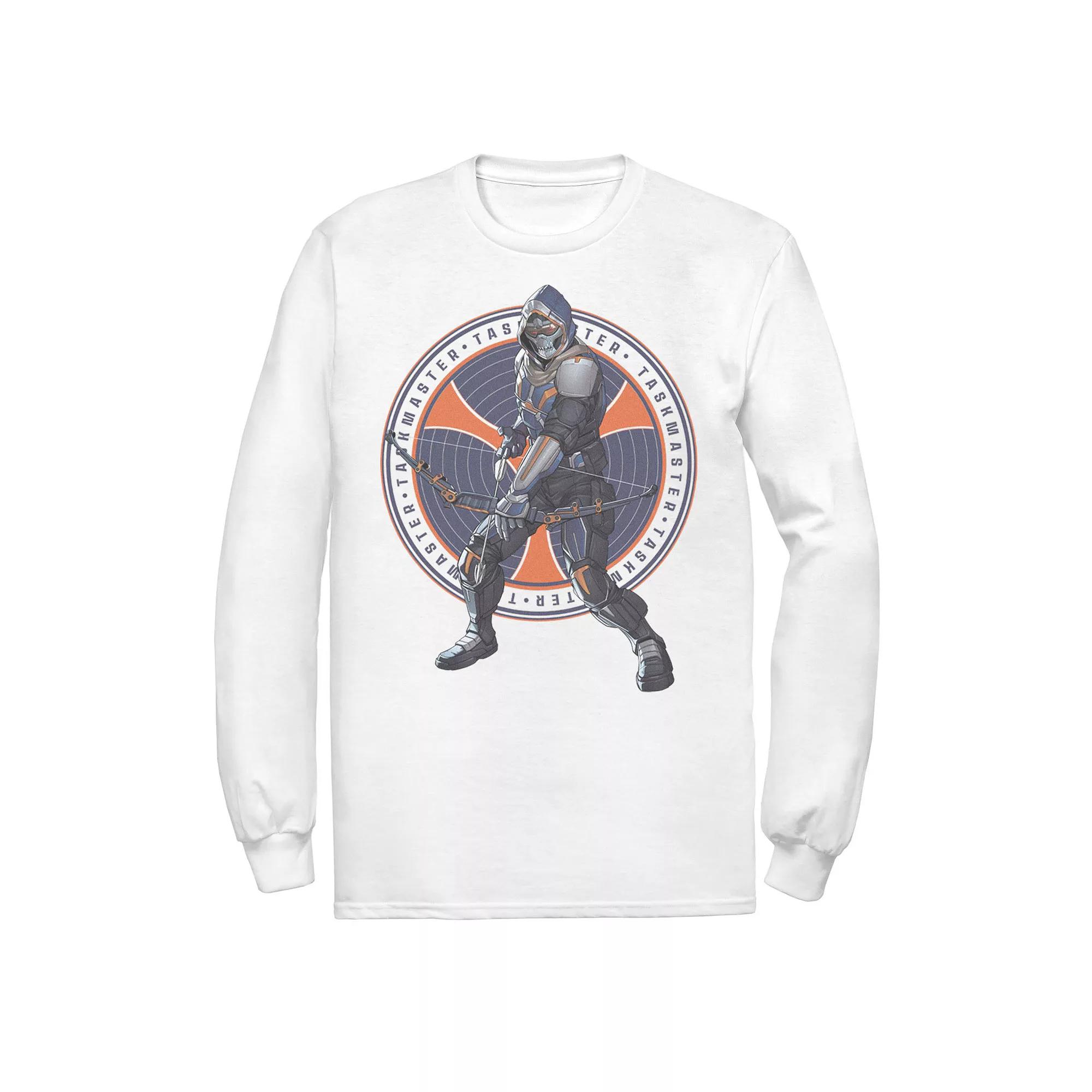 Men's Marvel Black Widow TaskMaster Coin Portrait Tee,  Product Image