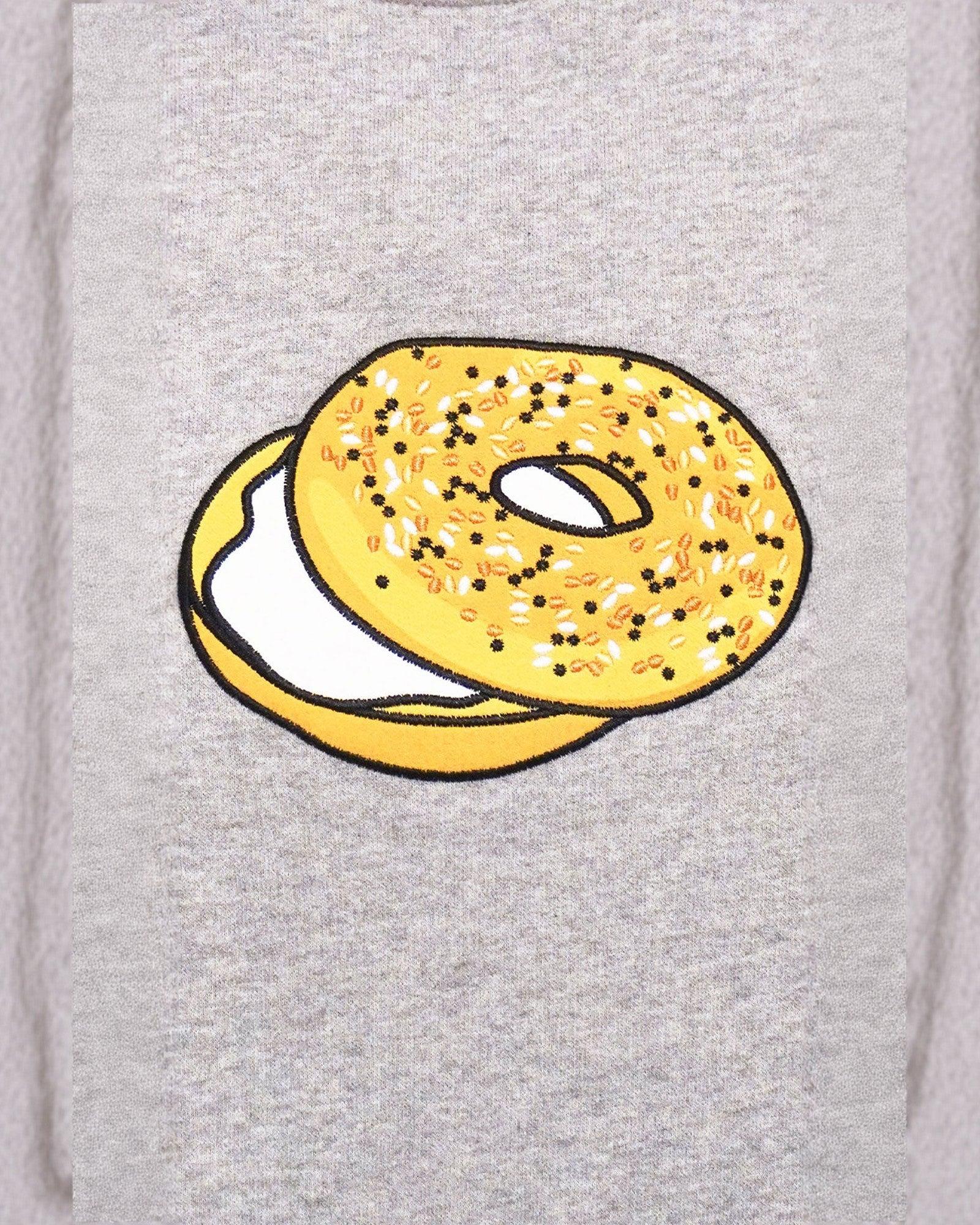 The Oversized Bagel Sweatshirt - Heather Grey Female Product Image