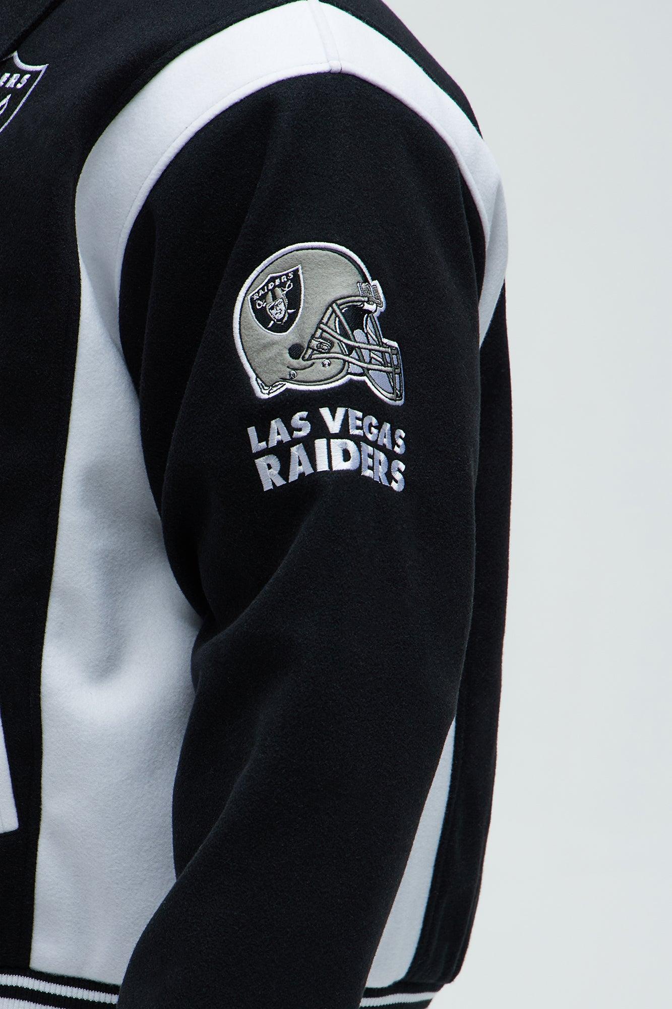 Raiders Air Supremacy Jacket - Black/White Male Product Image