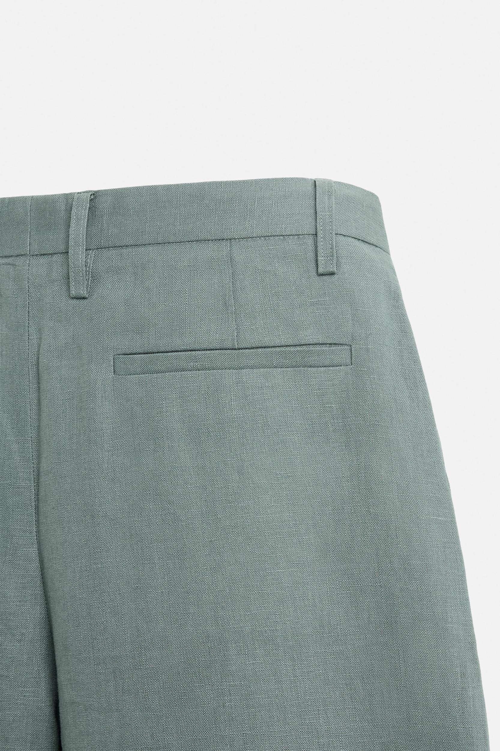 100% LINEN SUIT PANTS Product Image