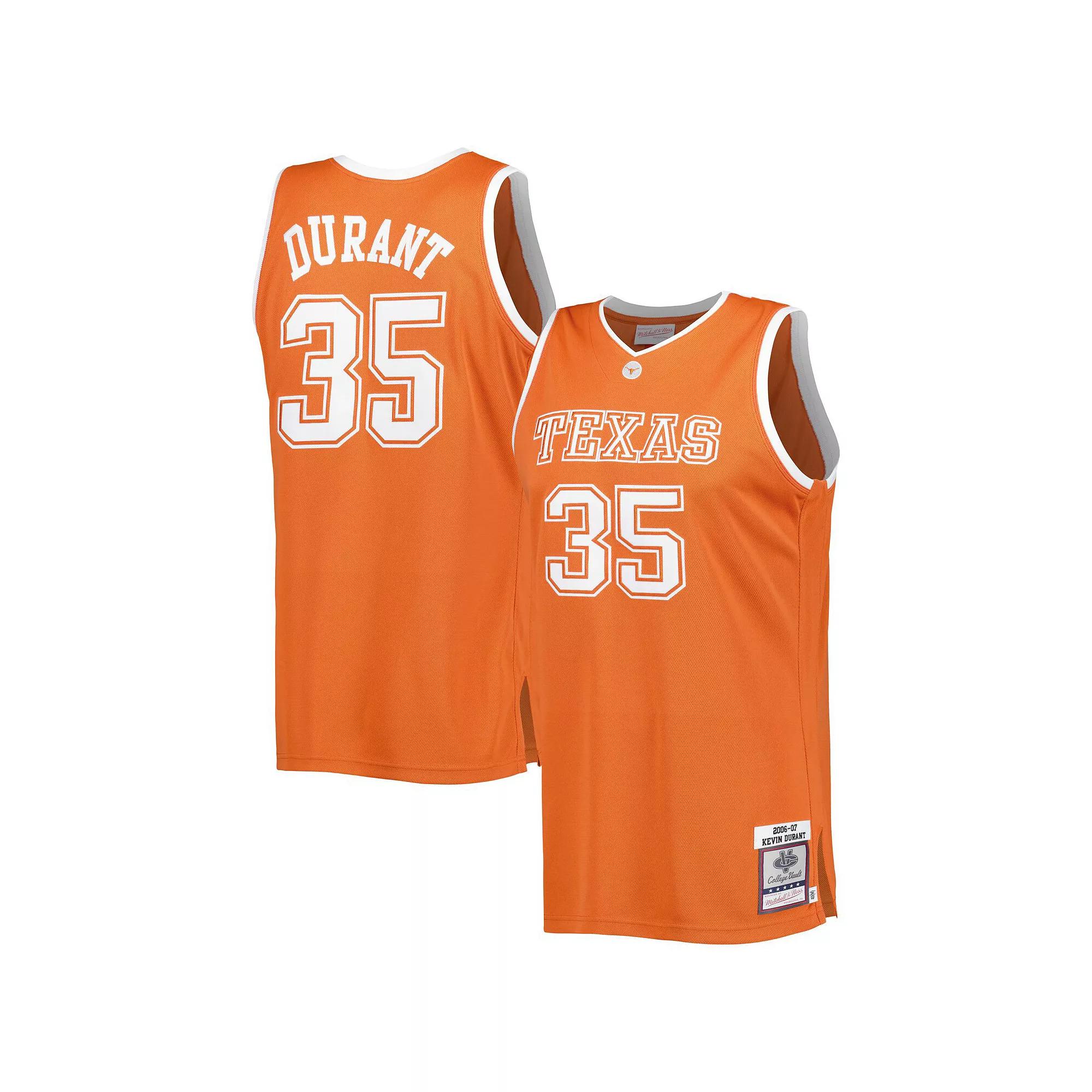 Men's Mitchell & Ness Kevin Durant Texas Orange Texas Longhorns Authentic 2006 Jersey,  Product Image