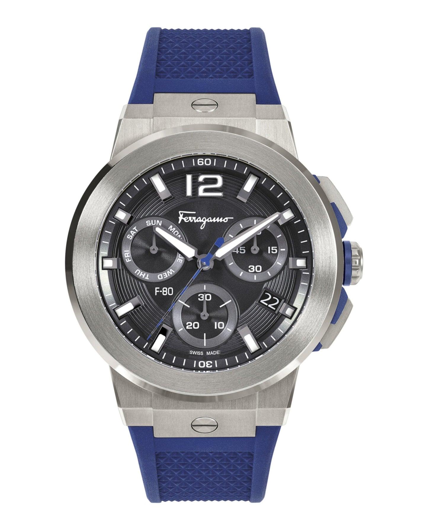 Ferragamo Tonneau Chrono Bracelet Watch Male Product Image