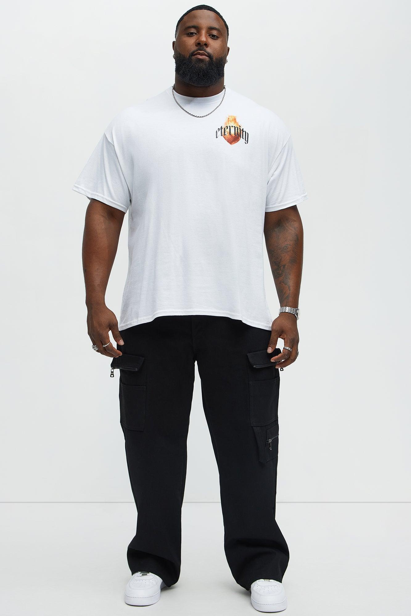 Eternal Heart Short Sleeve Tee - White Male Product Image