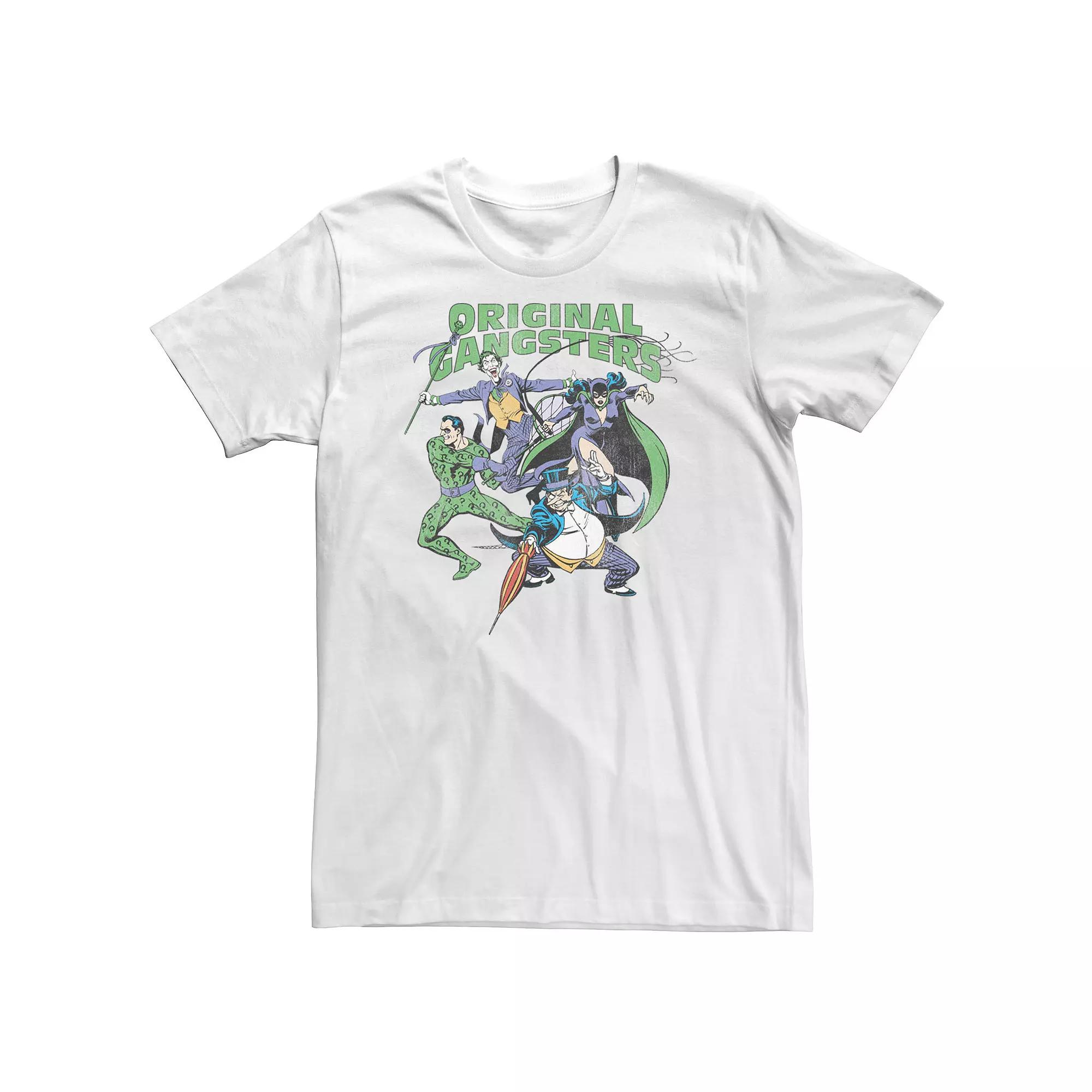 Big & Tall DC Comics Batman Classic "Original Gangsters" Tee, Men's,  Product Image