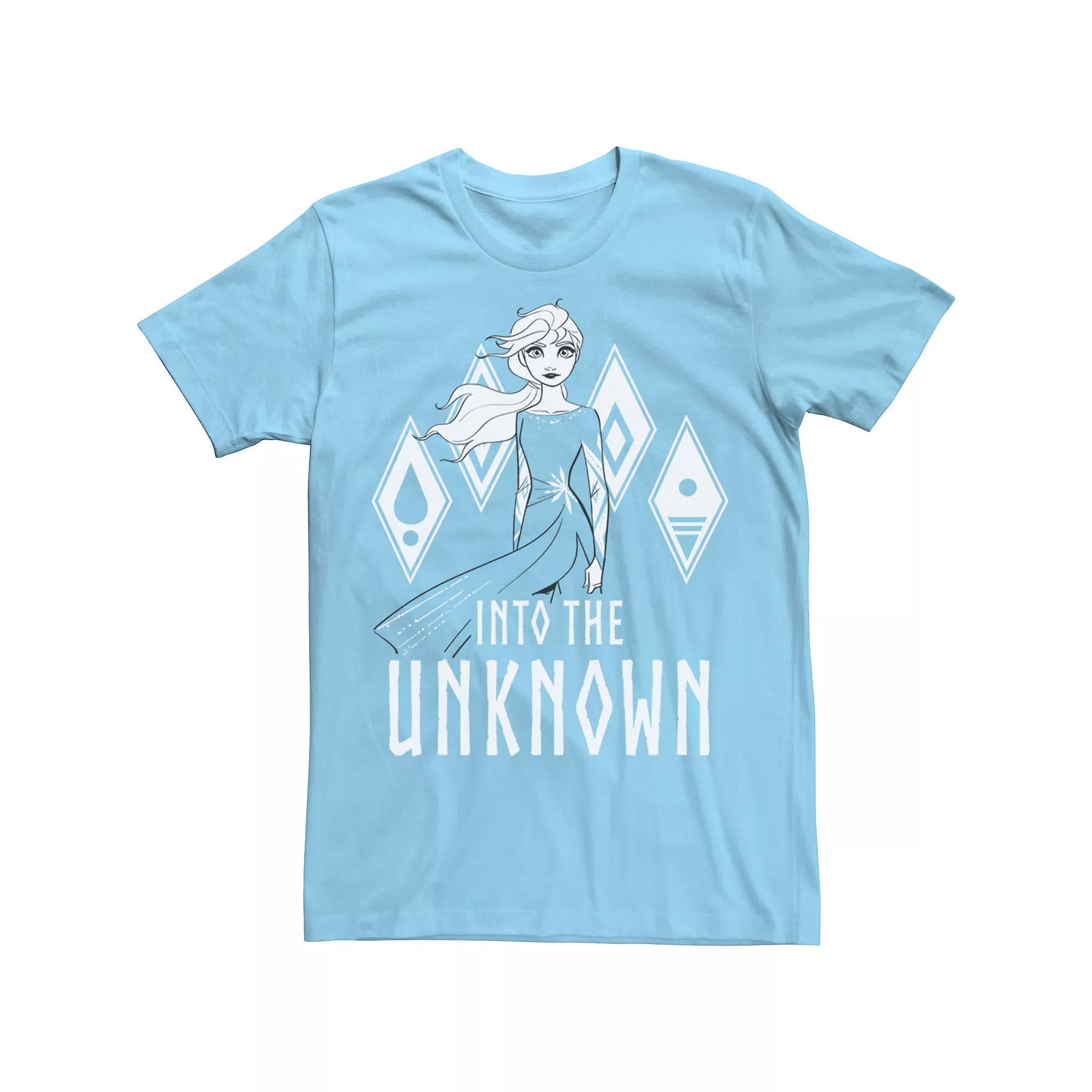Disney's Frozen 2 Elsa Men's Into The Unknown Tee,  Product Image