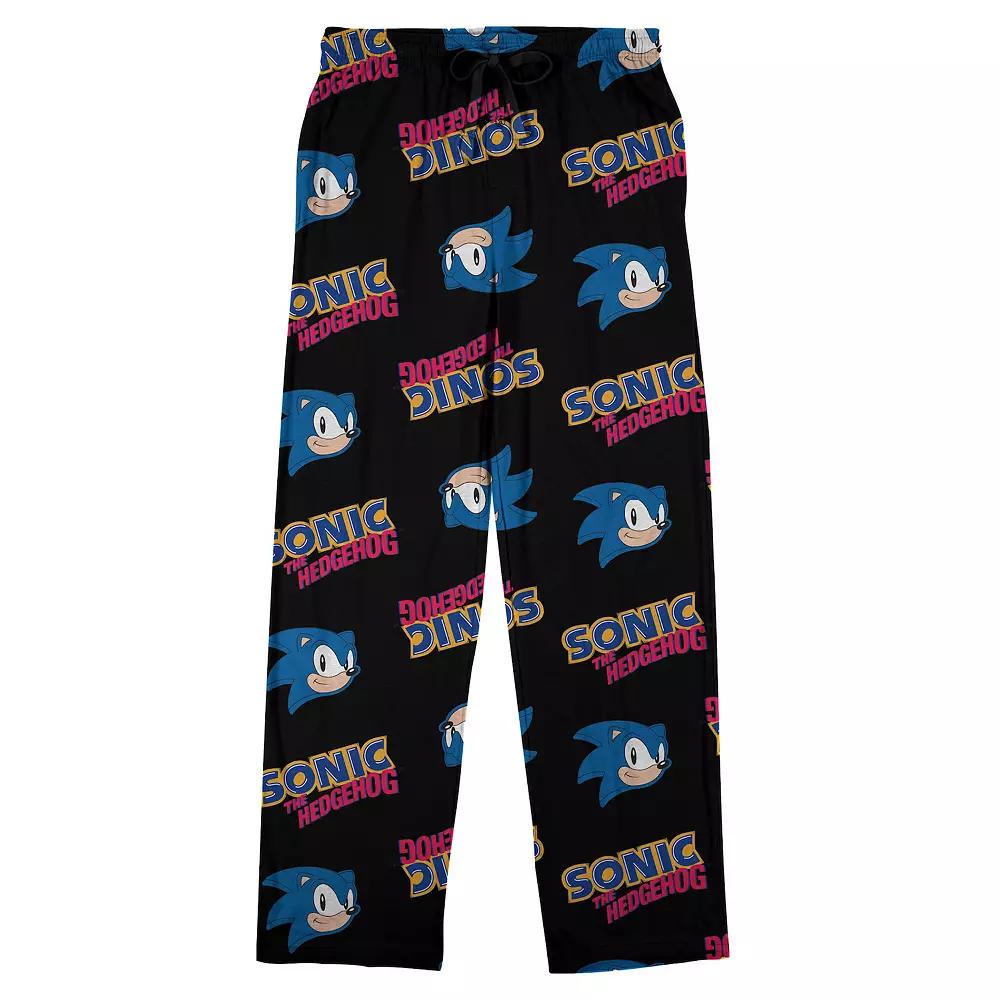 Men's Sonic the Hedgehog Pajama Pants,  Product Image