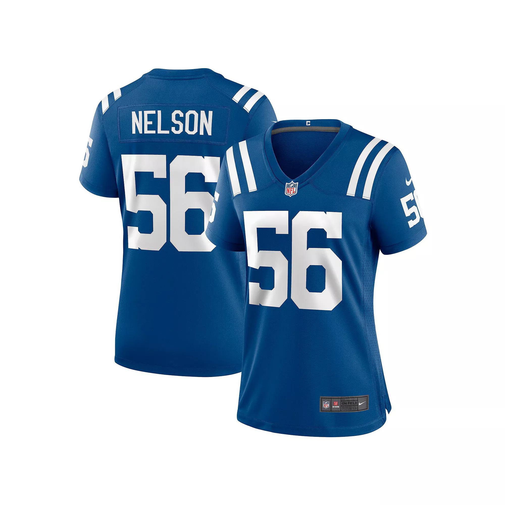 Women's Nike Quenton Nelson Royal Indianapolis Colts Player Game Jersey,  Product Image
