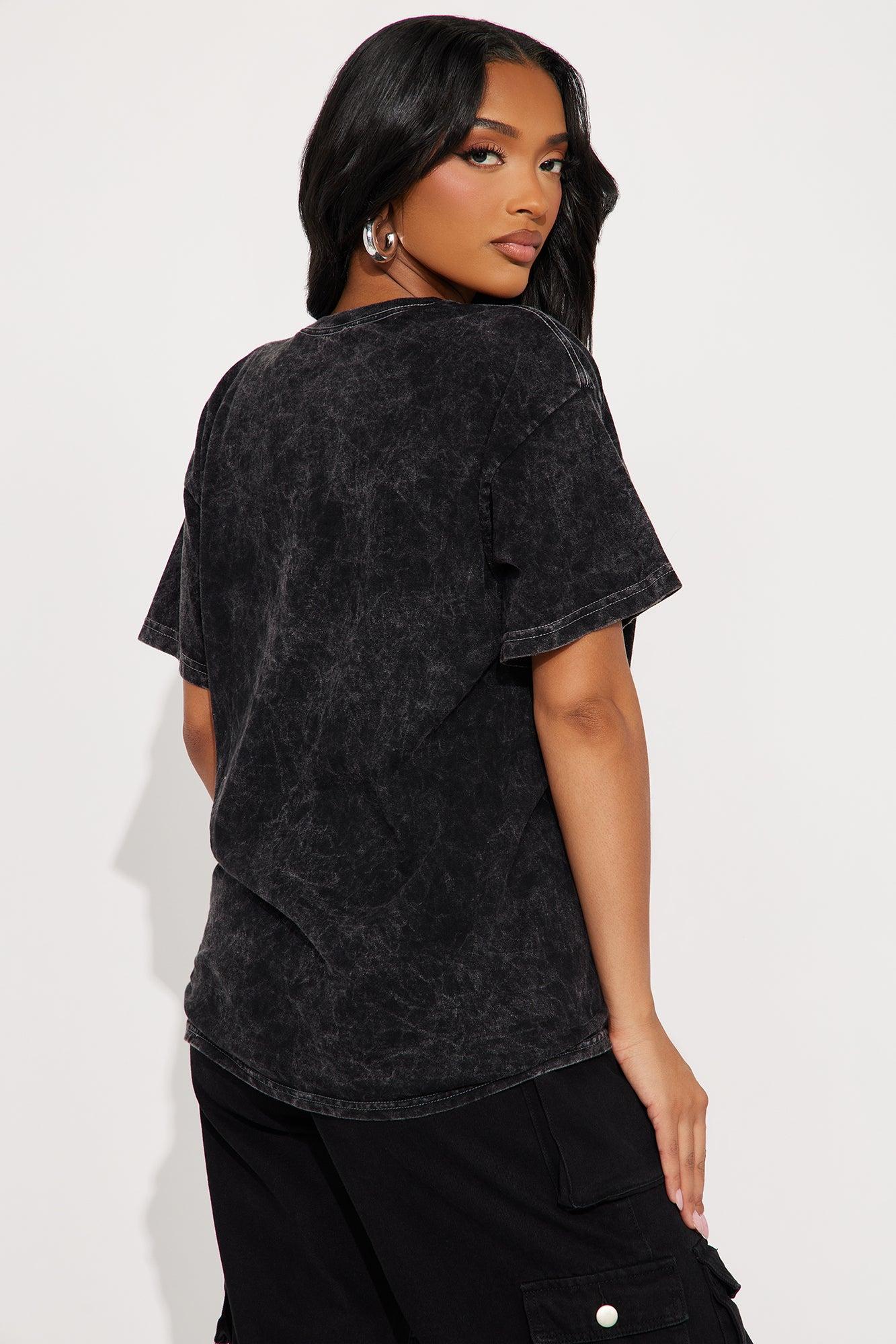 Beverly Hills Cocktail Lovers Washed Tee - Black Product Image