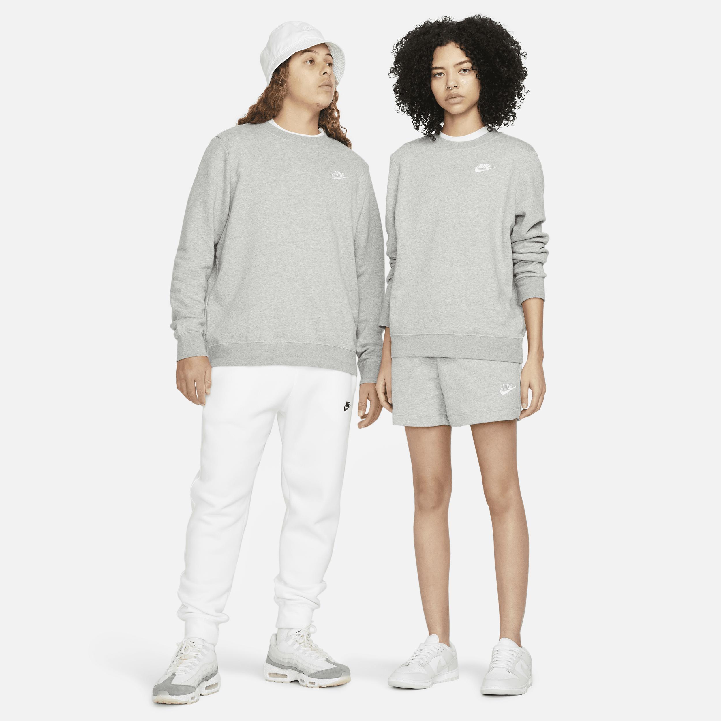 Womens Nike Sportswear Club Fleece Crew-Neck Sweatshirt | DQ5473-063 Product Image